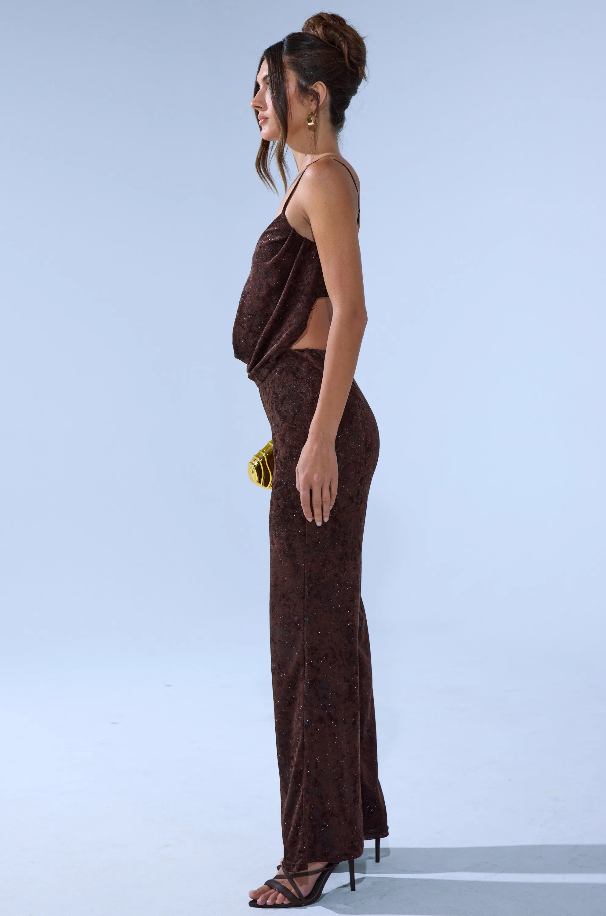 MELANY COWL NECK JUMPSUIT sold by AKIRA product image thumbnail 3