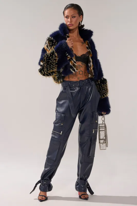 BUTTER LUXE PANTS IN NAVY sold by AKIRA