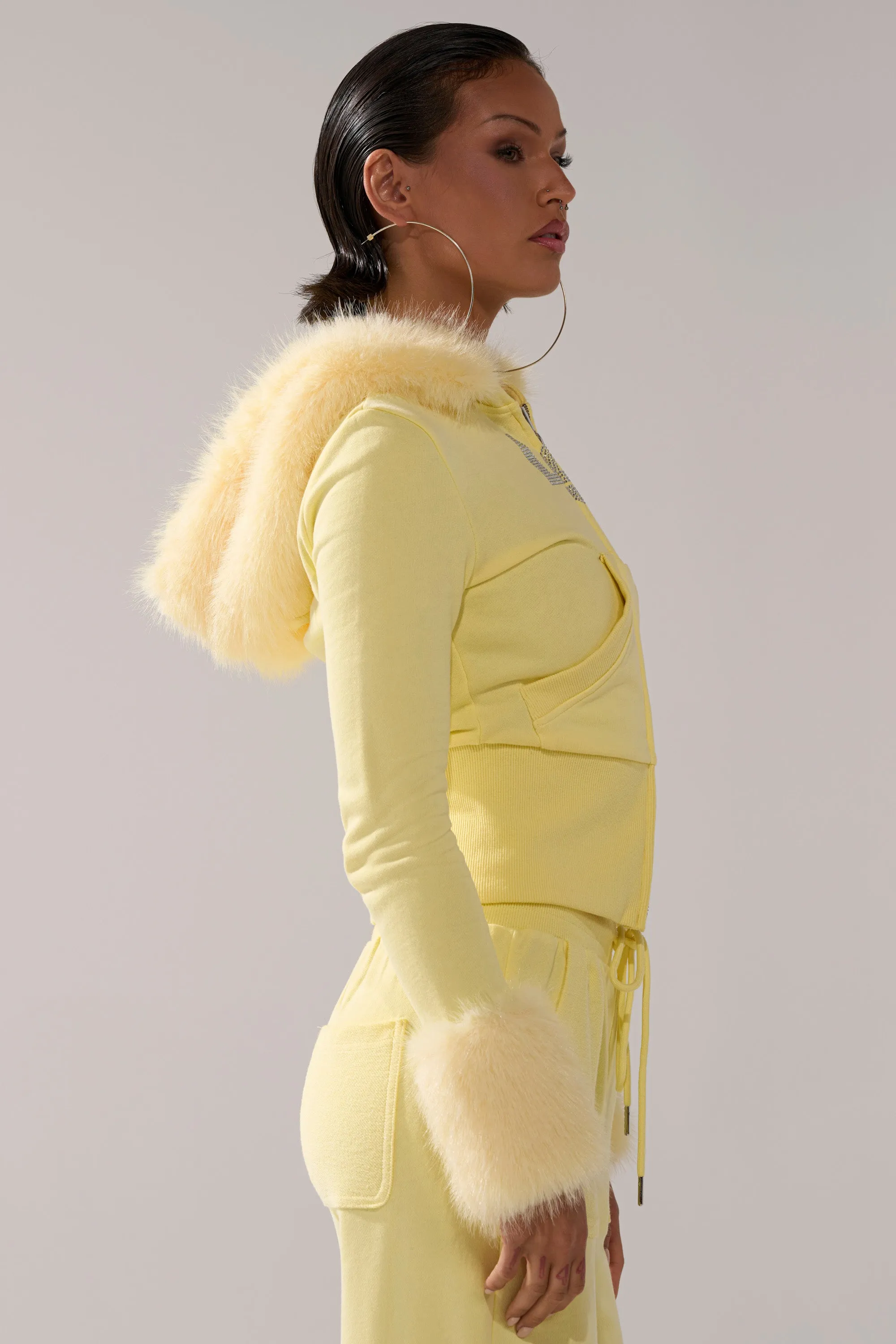 BUTTERFINGER ZIP UP SWEATSHIRT sold by AKIRA product image thumbnail 5