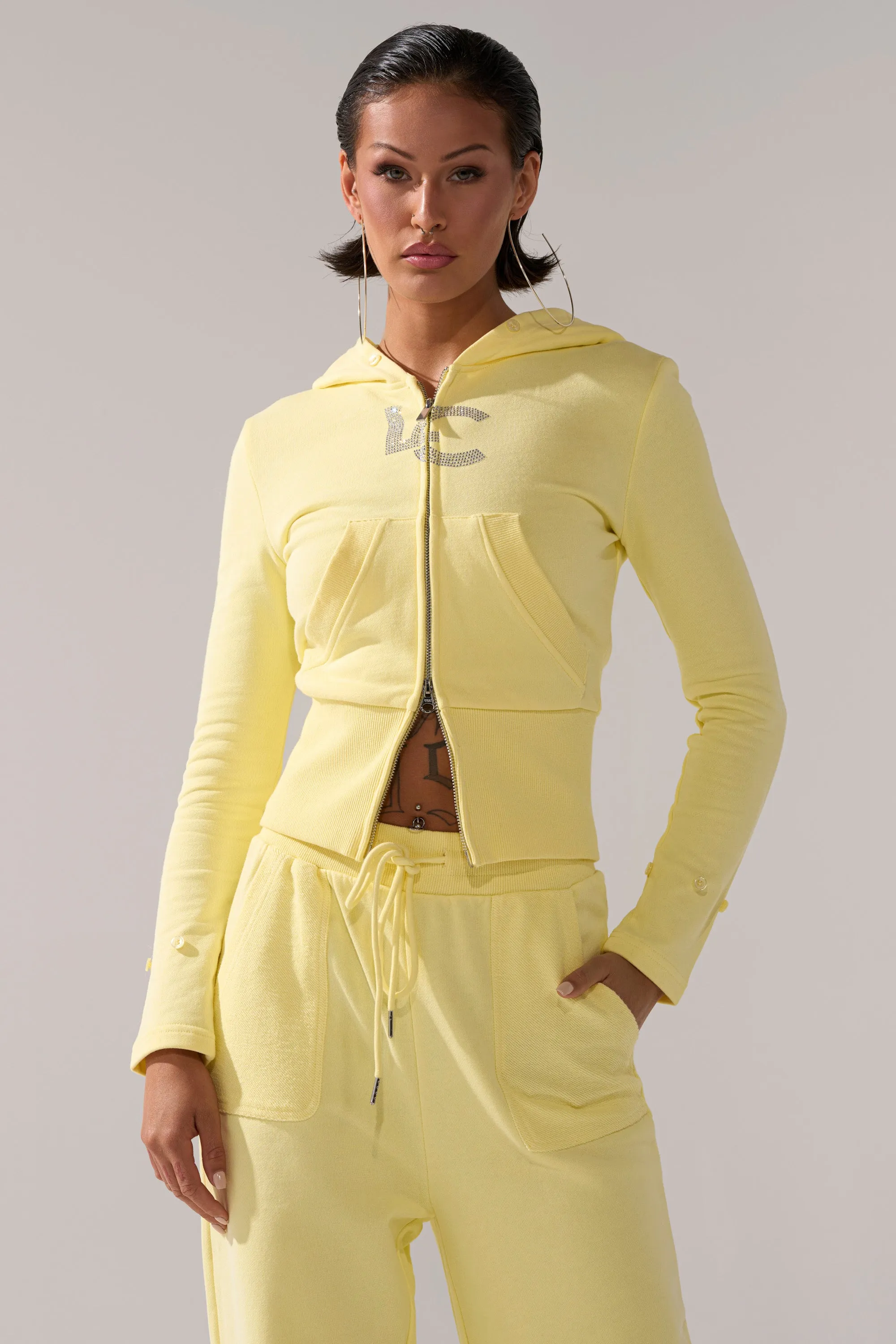 BUTTERFINGER ZIP UP SWEATSHIRT sold by AKIRA product image thumbnail 4