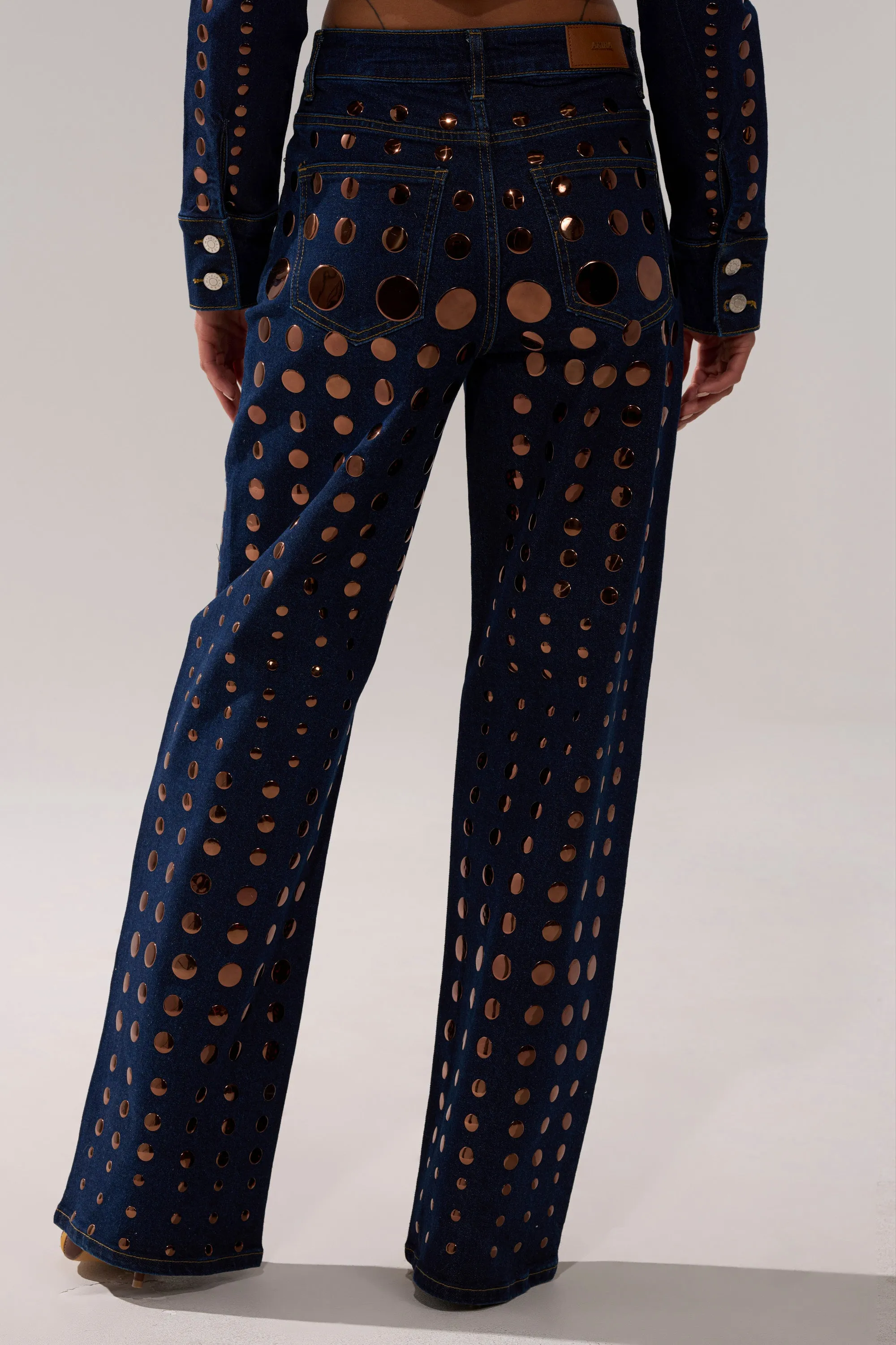 DISCO BABE RELAXED DENIM sold by AKIRA product image thumbnail 5
