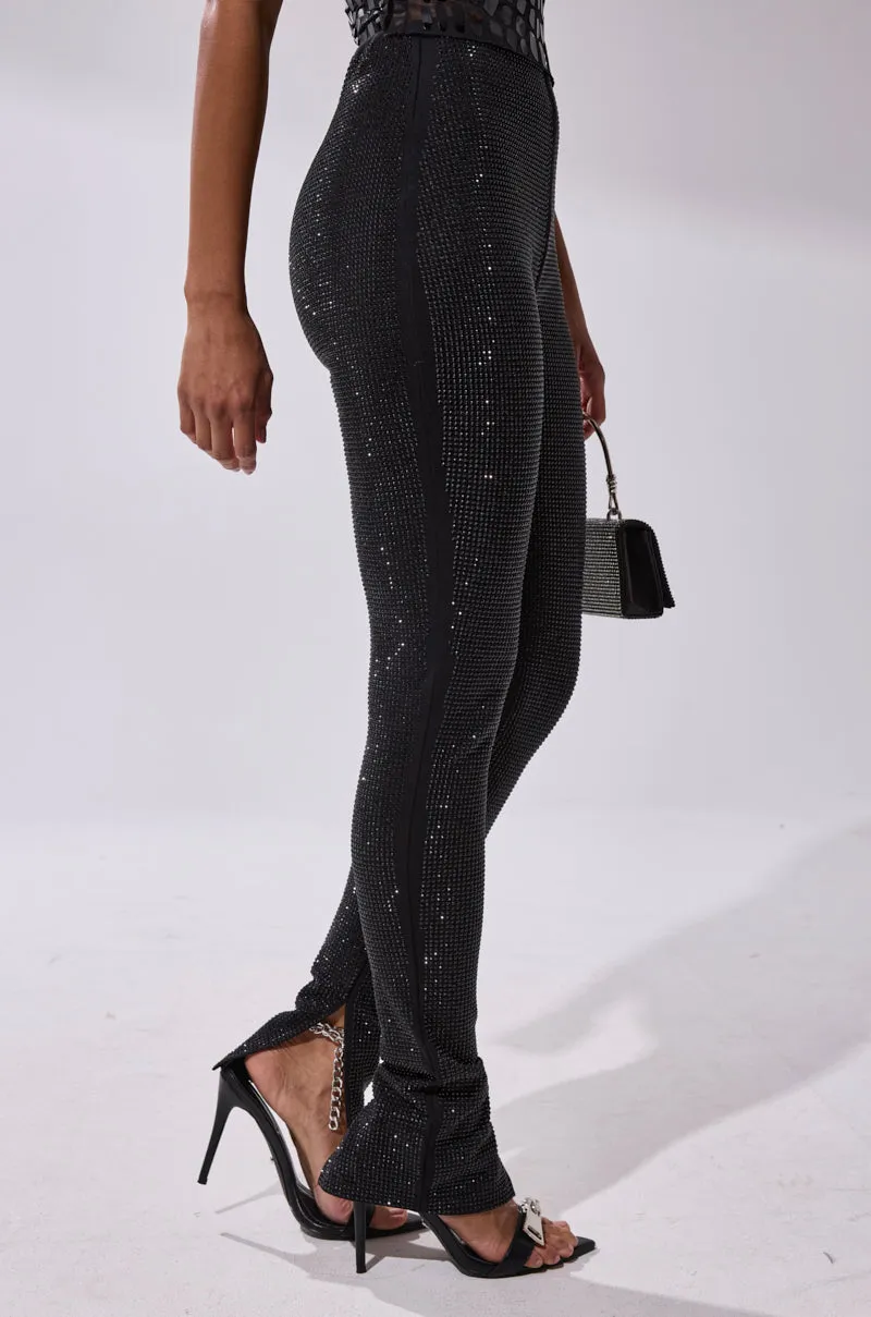 SPARKLE QUEEN RHINESTONE LEGGING sold by AKIRA product image thumbnail 4