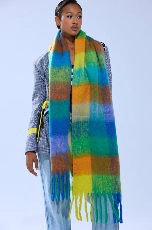 IN PARIS BLANKET SCARF sold by AKIRA