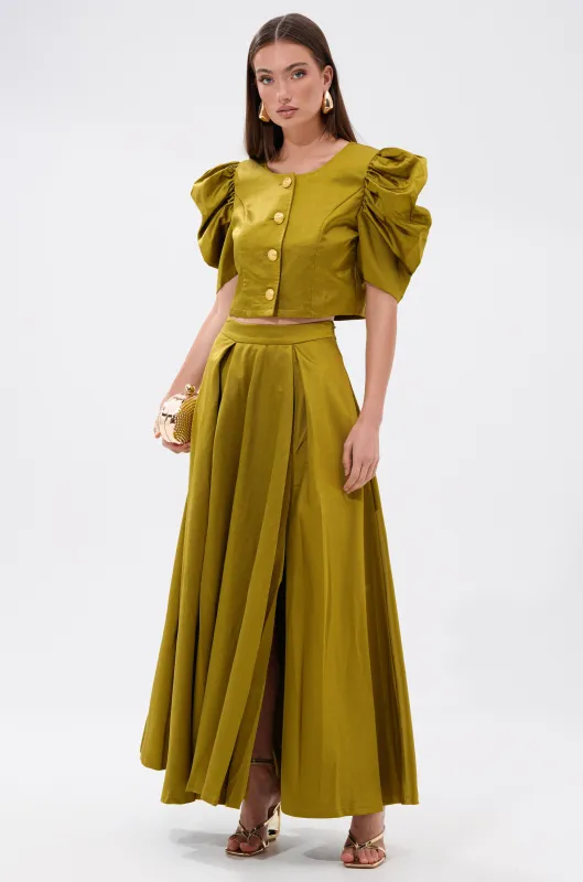 CHIC LADY MAXI SKIRT sold by AKIRA