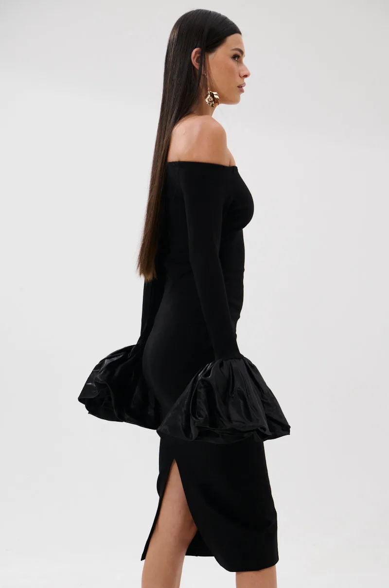 CLASS WITH A LITTLE BIT OF SASS MIDI DRESS sold by AKIRA product image thumbnail 2