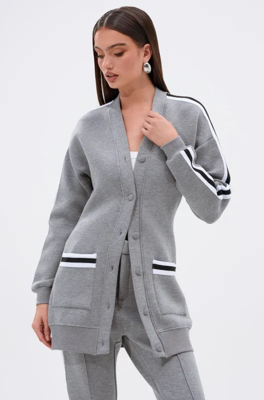 YOU KNOW THE DRILL CARDIGAN sold by AKIRA