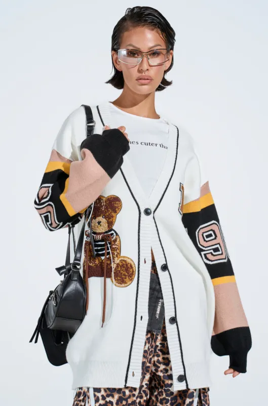 COZY AS CAN BE CARDIGAN sold by AKIRA