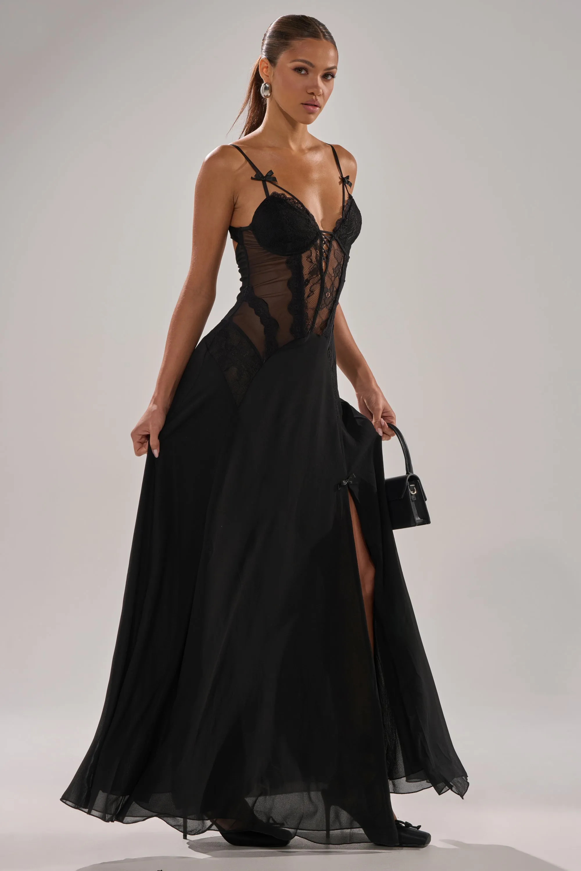 LEILA MAXI DRESS sold by AKIRA product image thumbnail 4