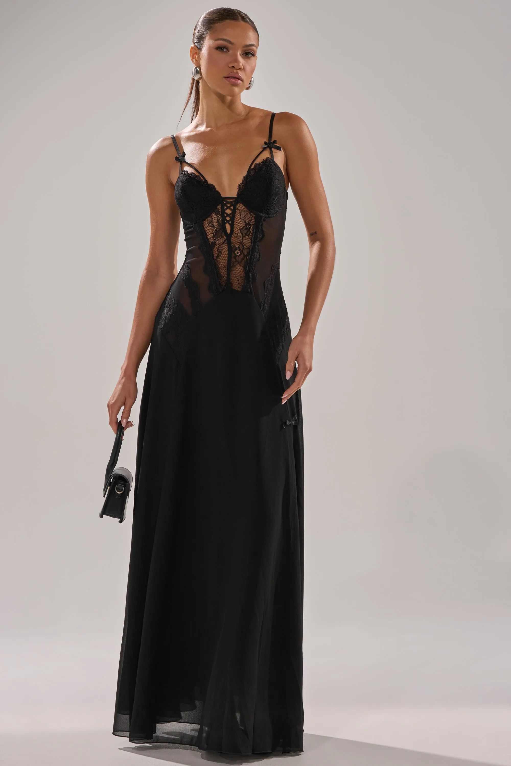 LEILA MAXI DRESS sold by AKIRA product image thumbnail 3