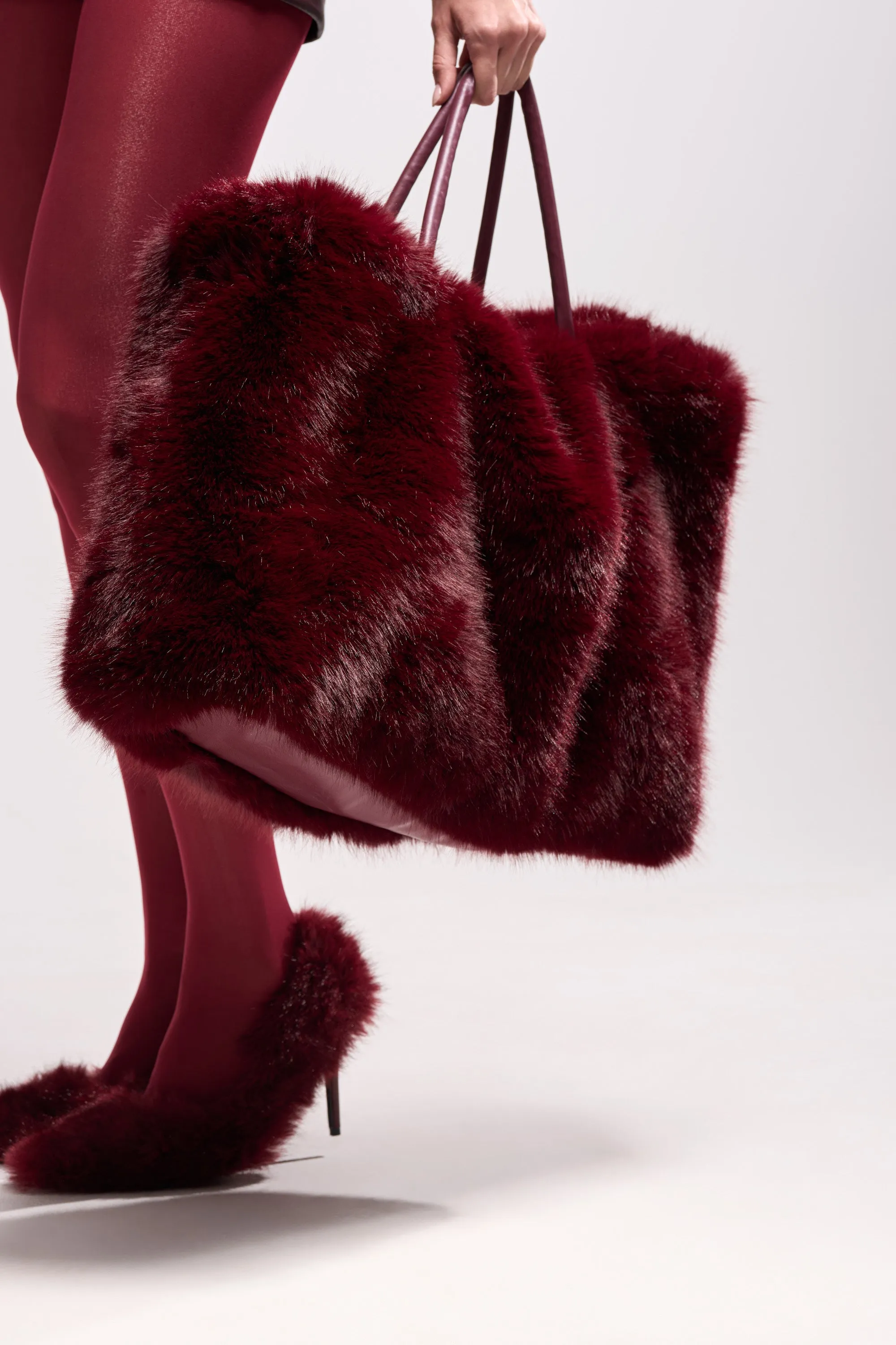ALAIA FAUX FUR TOTE sold by AKIRA product image thumbnail 2