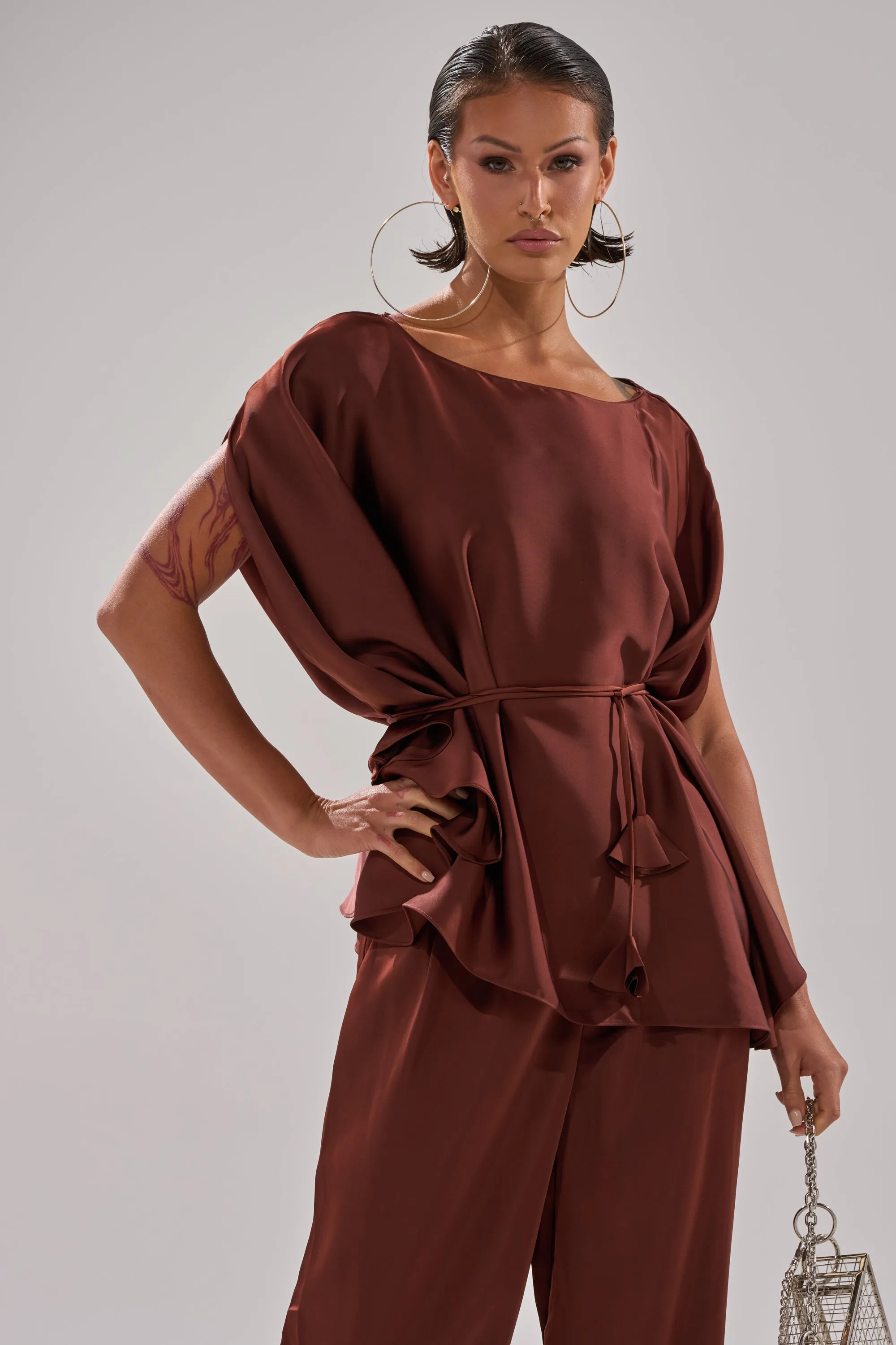 HIGH SOCIETY BLOUSE sold by AKIRA product image thumbnail 2