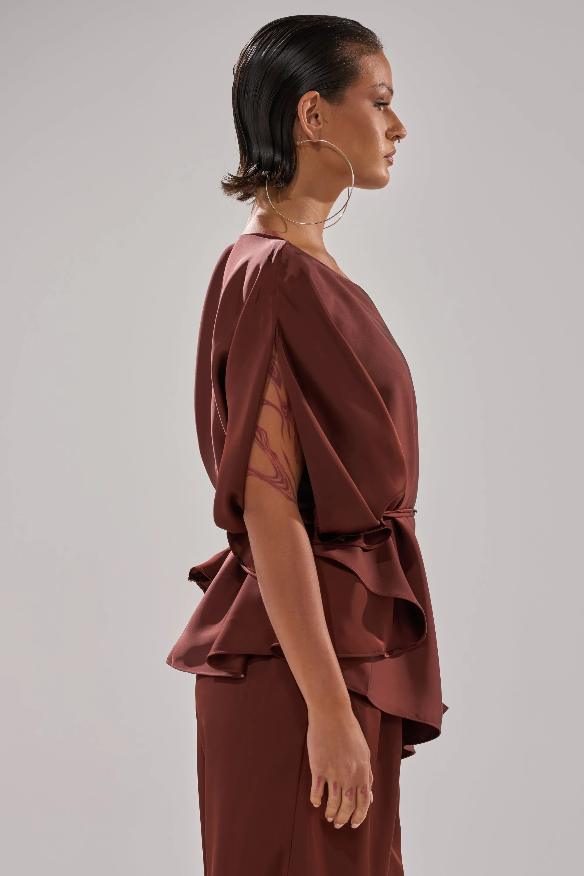 HIGH SOCIETY BLOUSE sold by AKIRA product image thumbnail 3