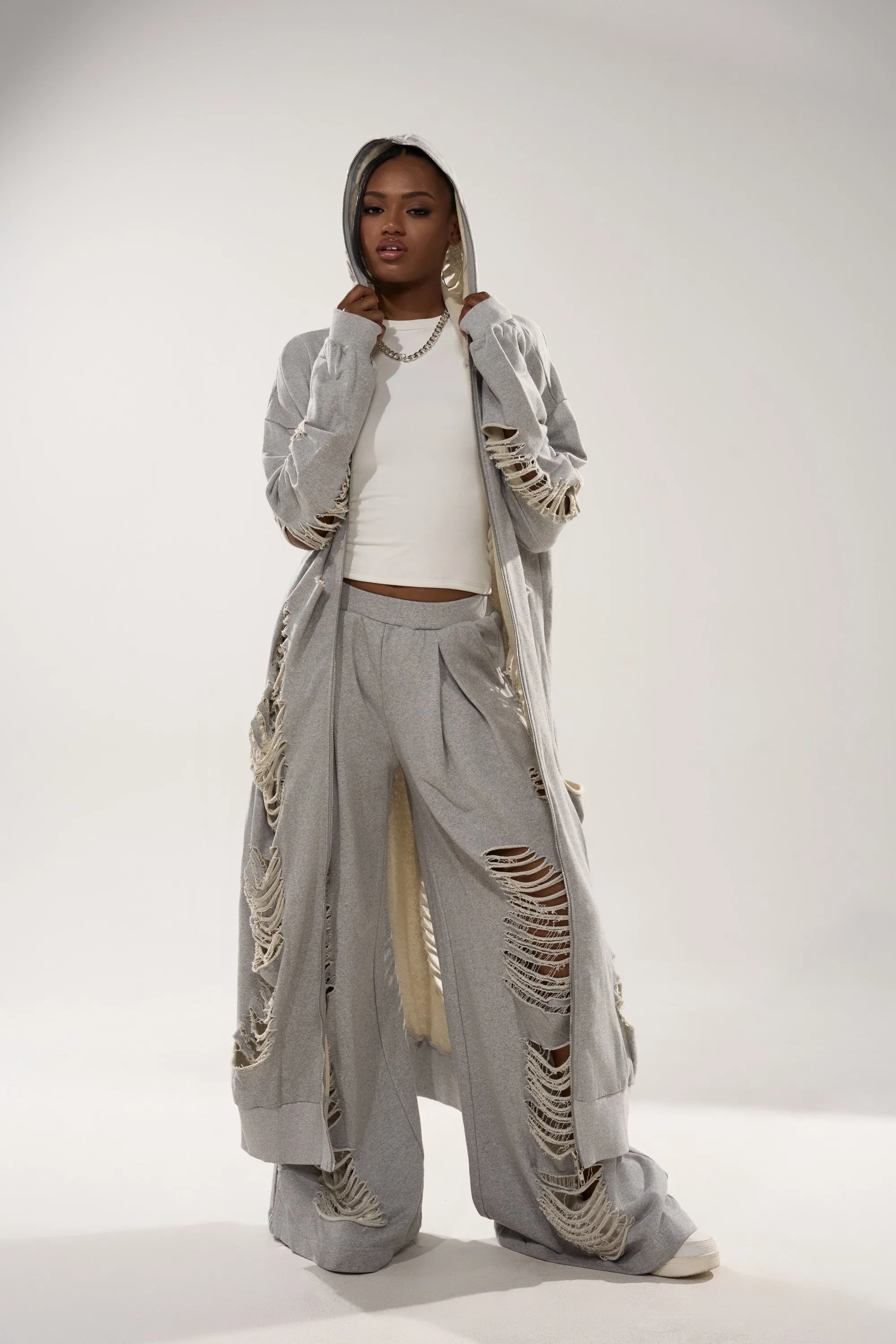 STRESS HIM OUT LONGLINE SWEATSHIRT sold by AKIRA product image thumbnail 5