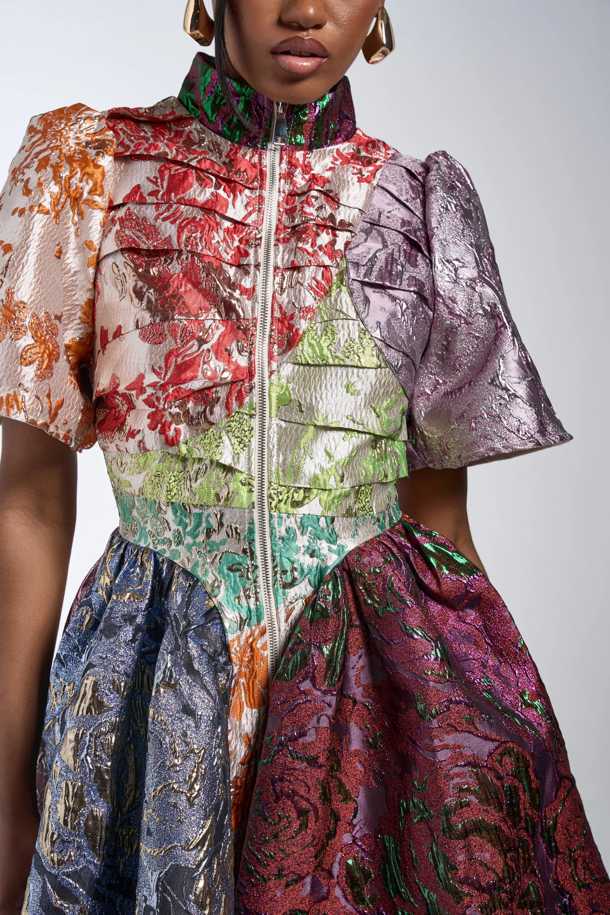 STAY WITH ME BROCADE MINI DRESS sold by AKIRA product image thumbnail 5