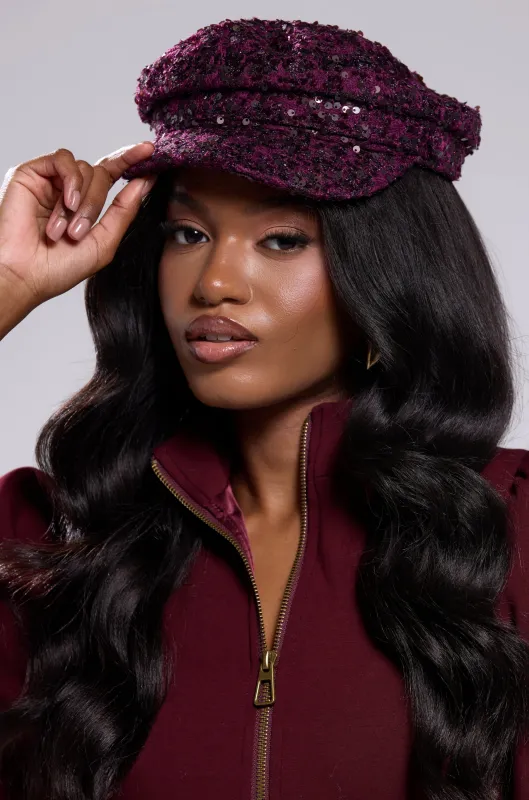 KARY TWEED HAT sold by AKIRA