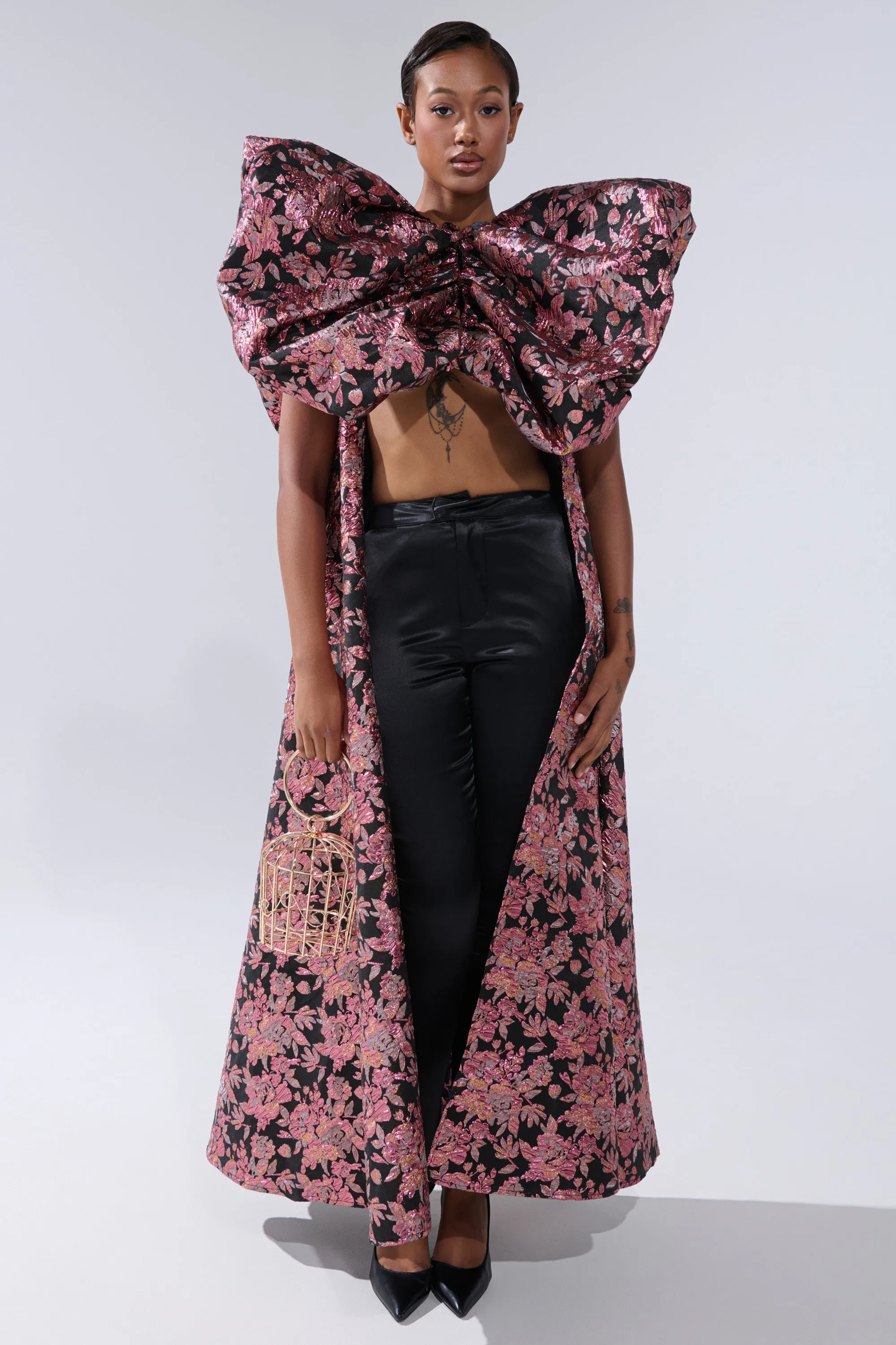 DIVINE INTERVENTION BROCADE TOP sold by AKIRA product image thumbnail 3