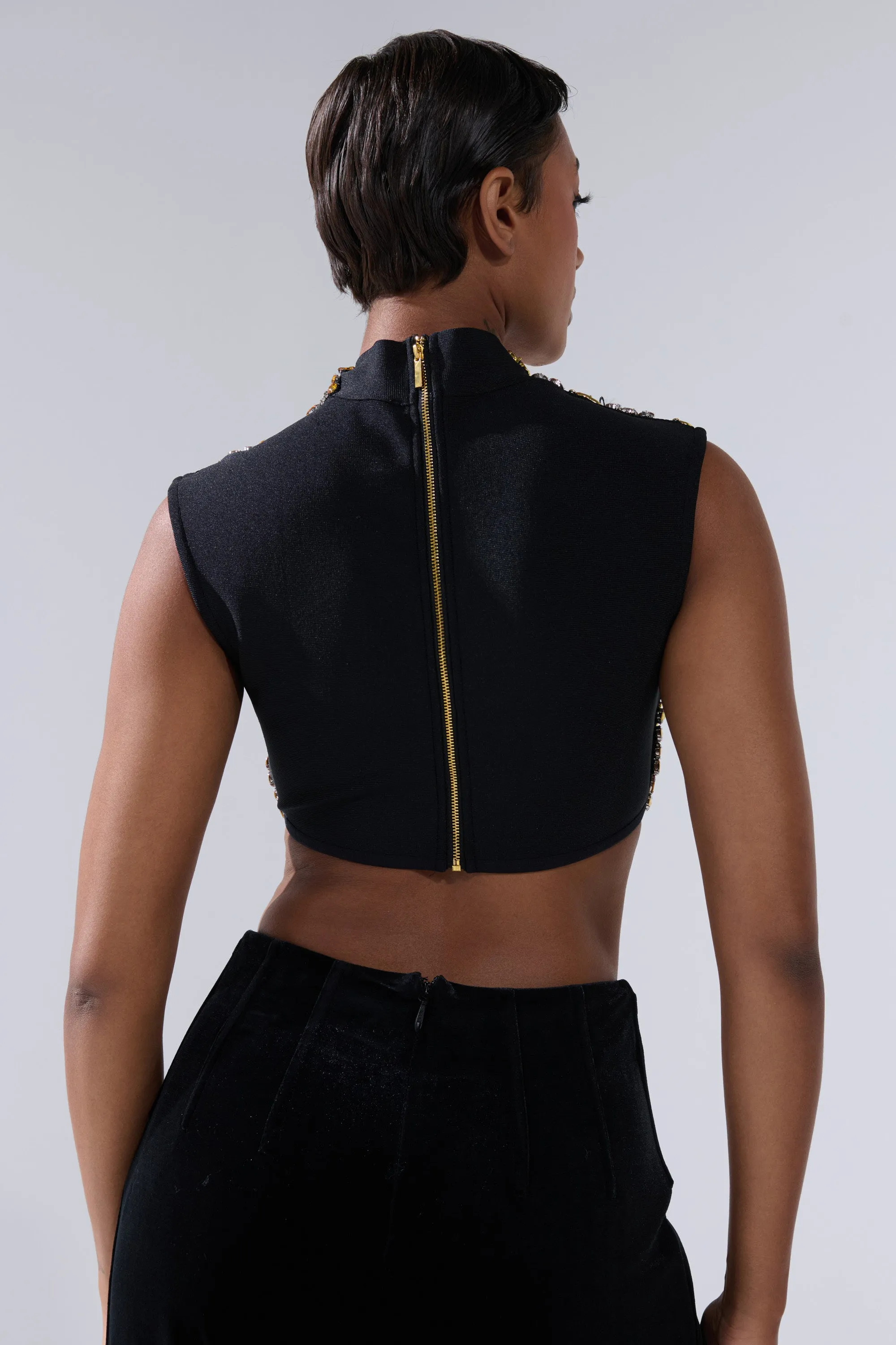 GOLDEN GLAM BLOUSE sold by AKIRA product image thumbnail 5