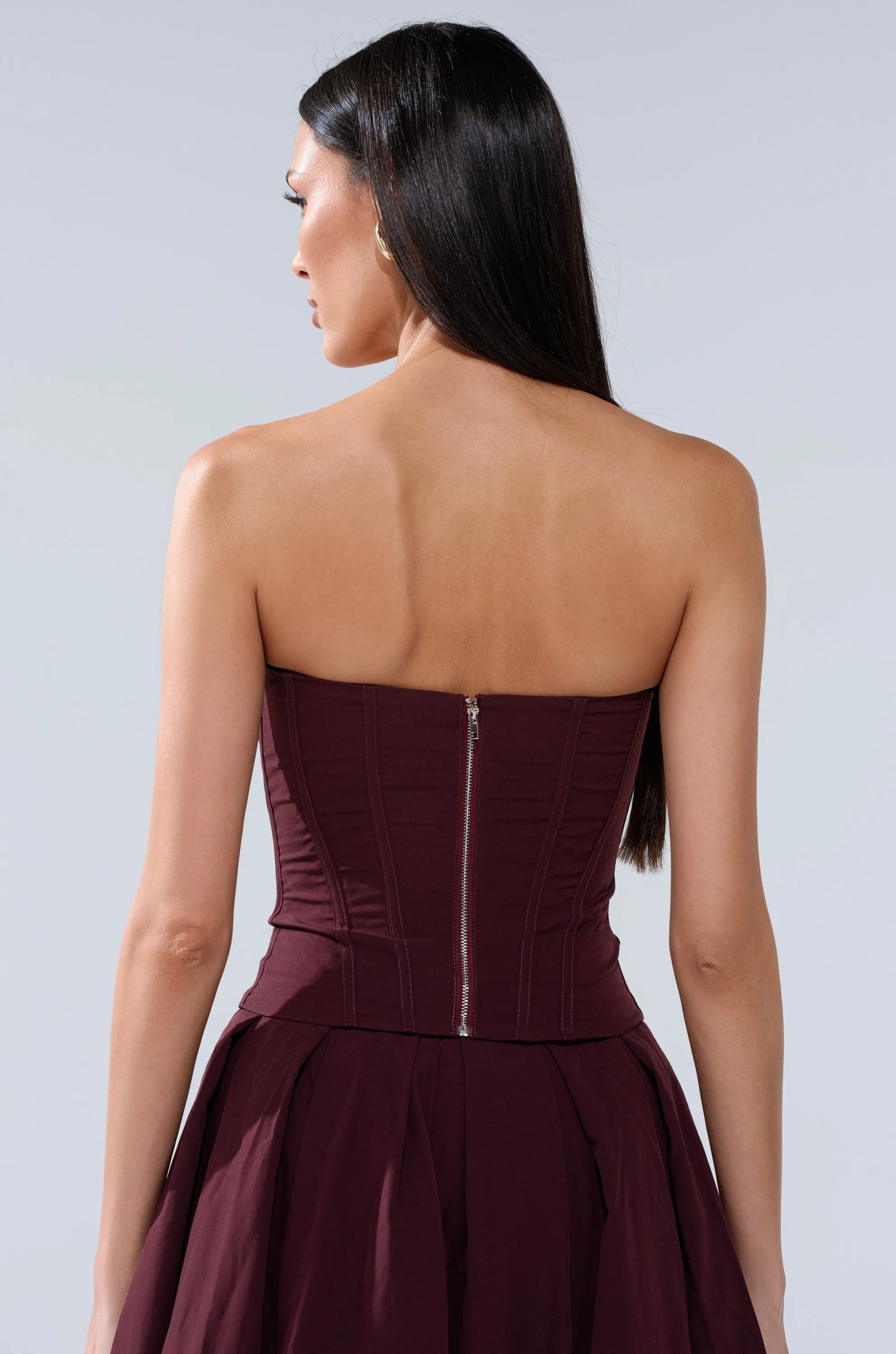 LOVE THIS FOR YOU CORSET IN BROWN sold by AKIRA product image thumbnail 4