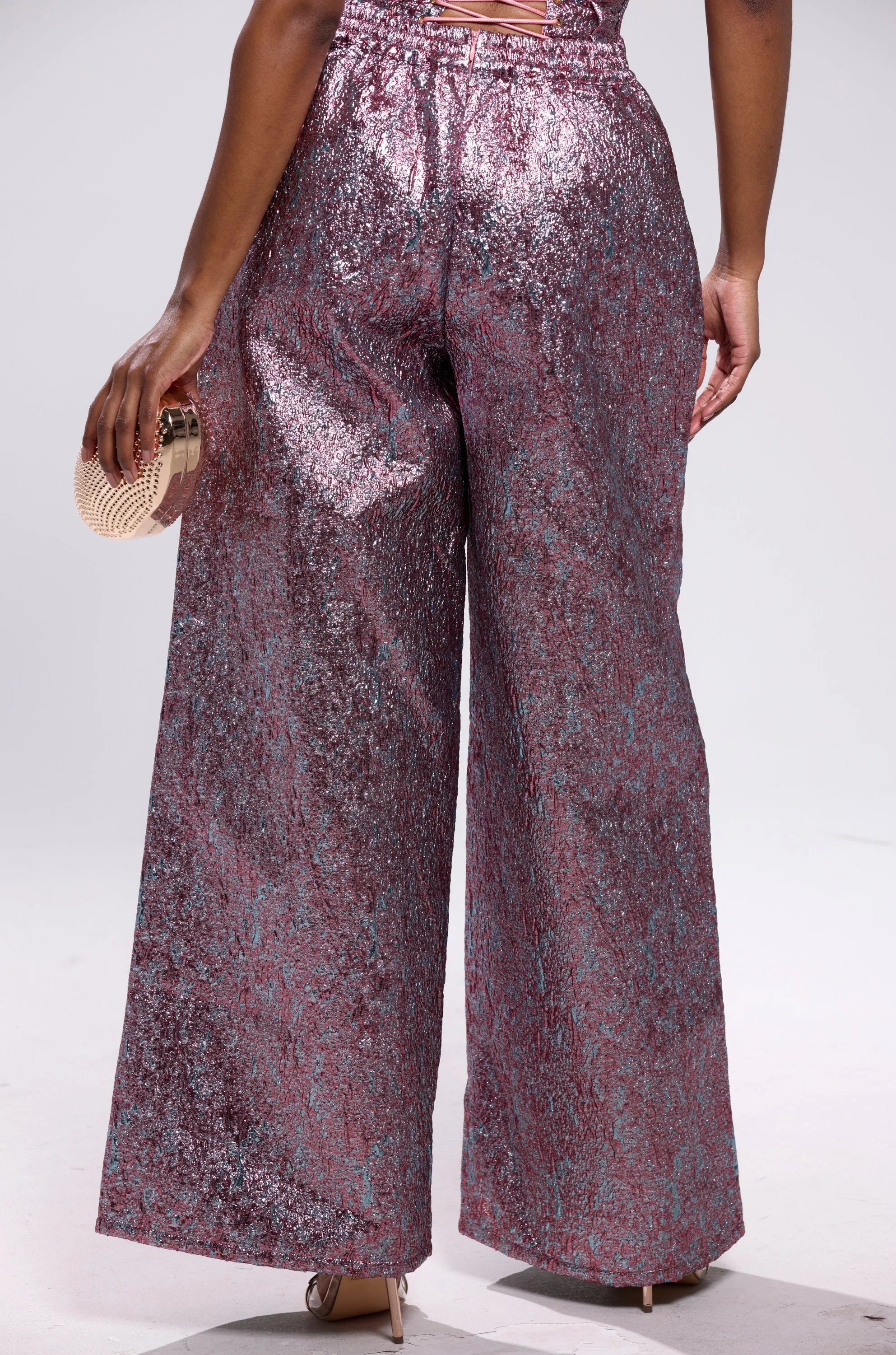 NO COMPETITION BROCADE TROUSER sold by AKIRA product image thumbnail 5