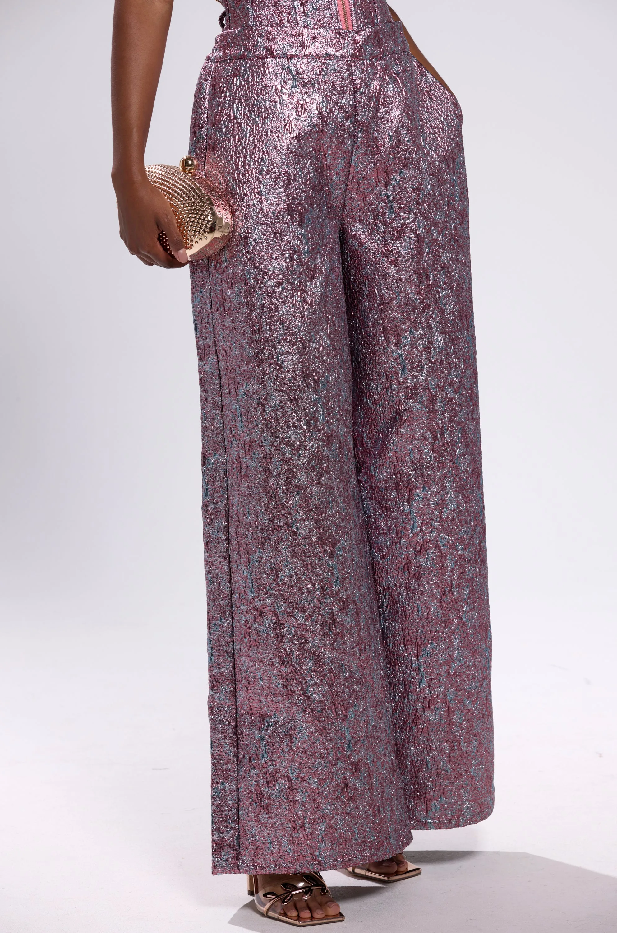 NO COMPETITION BROCADE TROUSER sold by AKIRA product image thumbnail 3