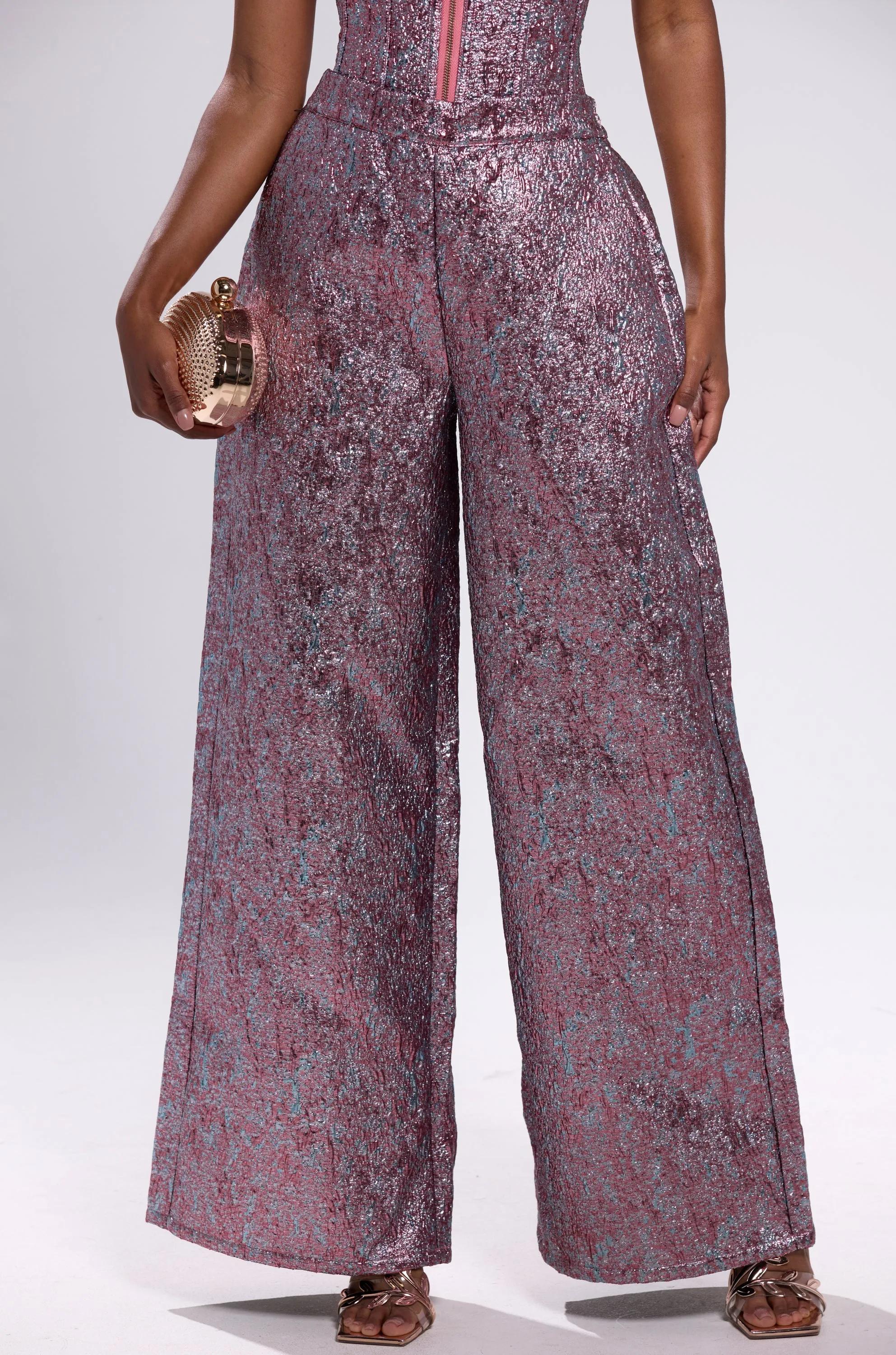 NO COMPETITION BROCADE TROUSER sold by AKIRA product image thumbnail 2