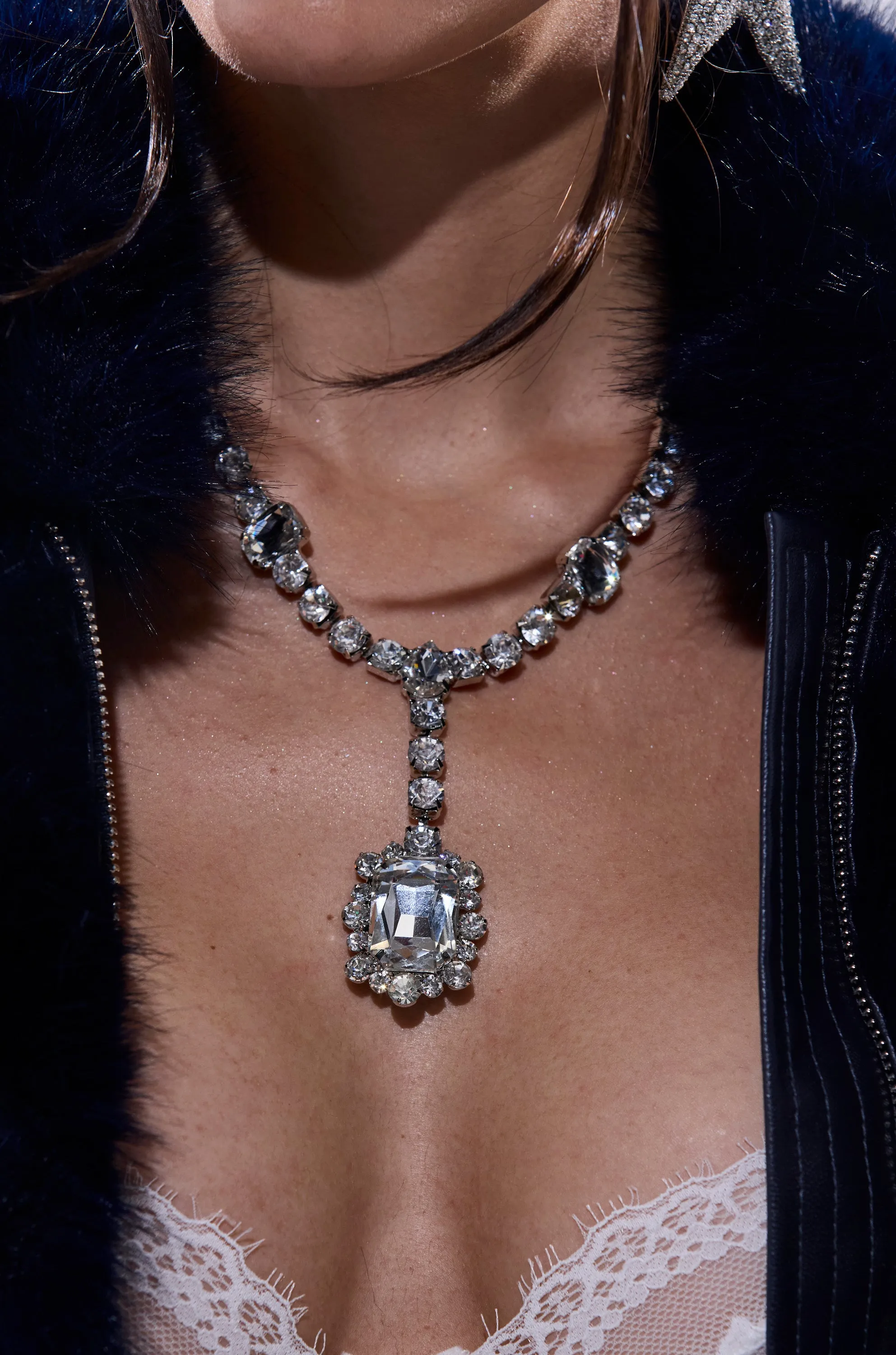 FOR THE RECORD BLING NECKLACE sold by AKIRA product image thumbnail 2