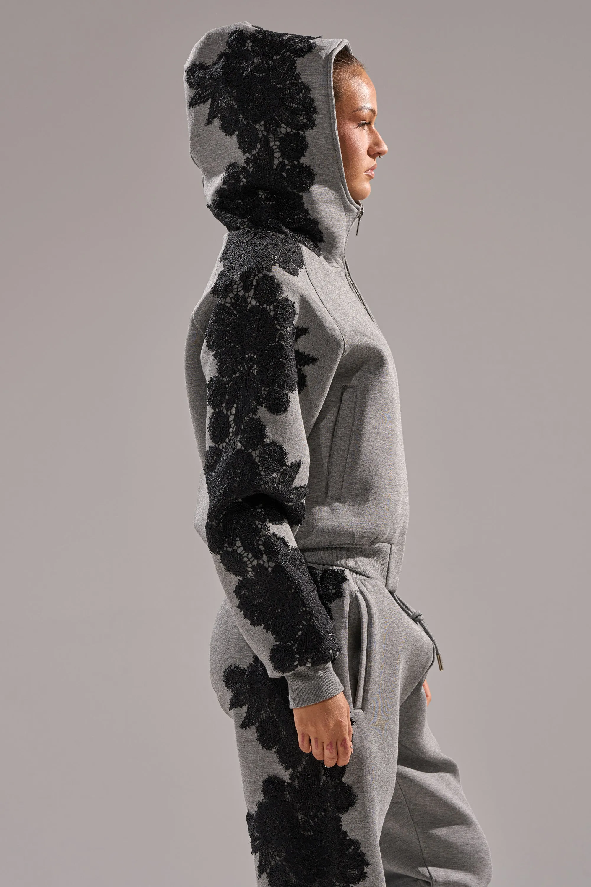 RAQUEL ZIP UP SWEATSHIRT sold by AKIRA product image thumbnail 5