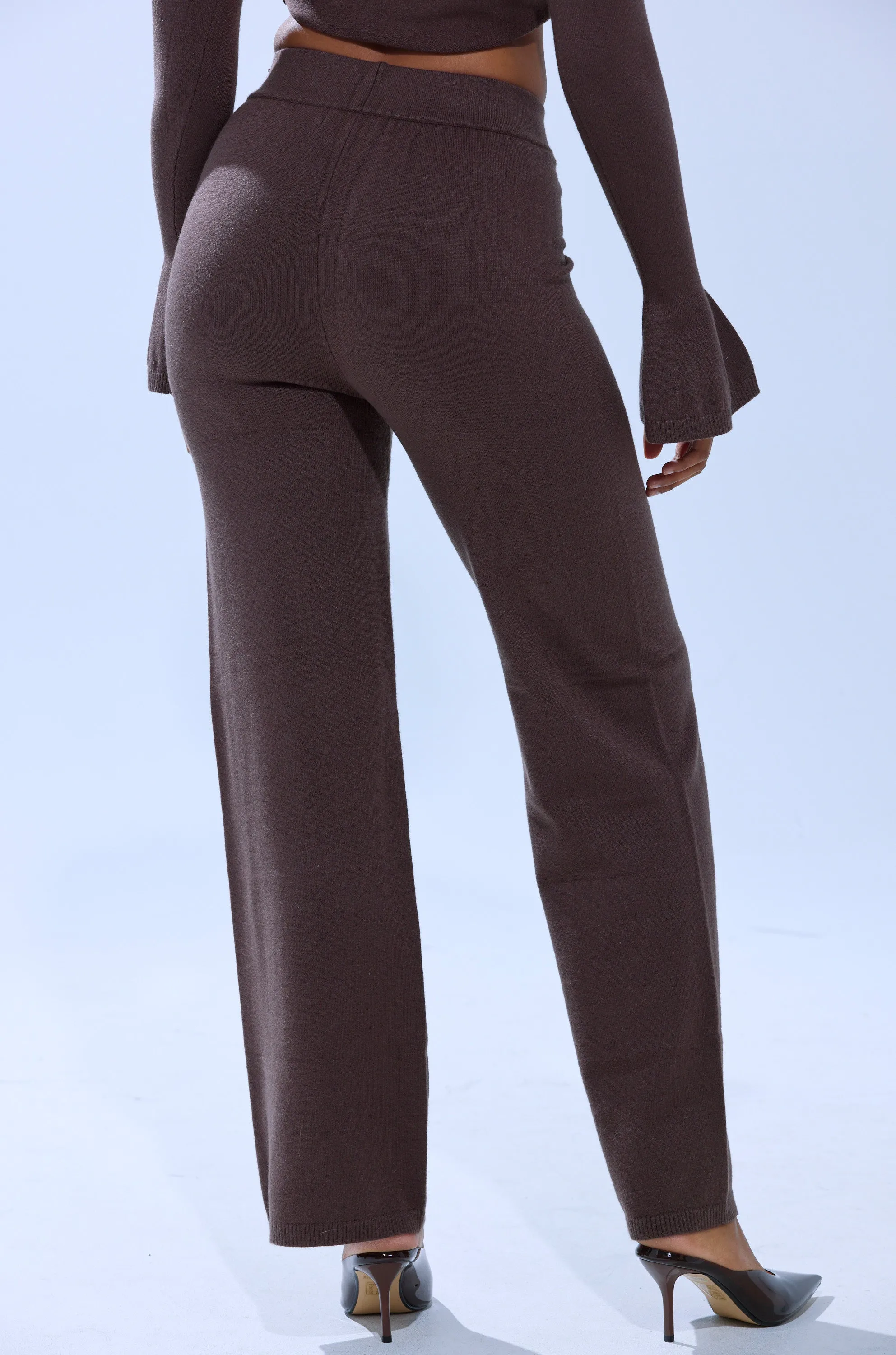 GET COZY WITH ME WIDE LEG PANT sold by AKIRA product image thumbnail 4