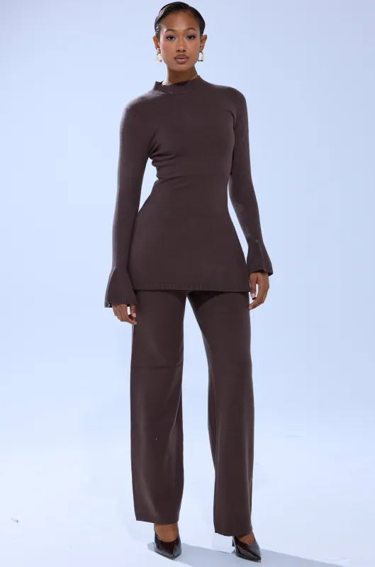 GET COZY WITH ME WIDE LEG PANT sold by AKIRA