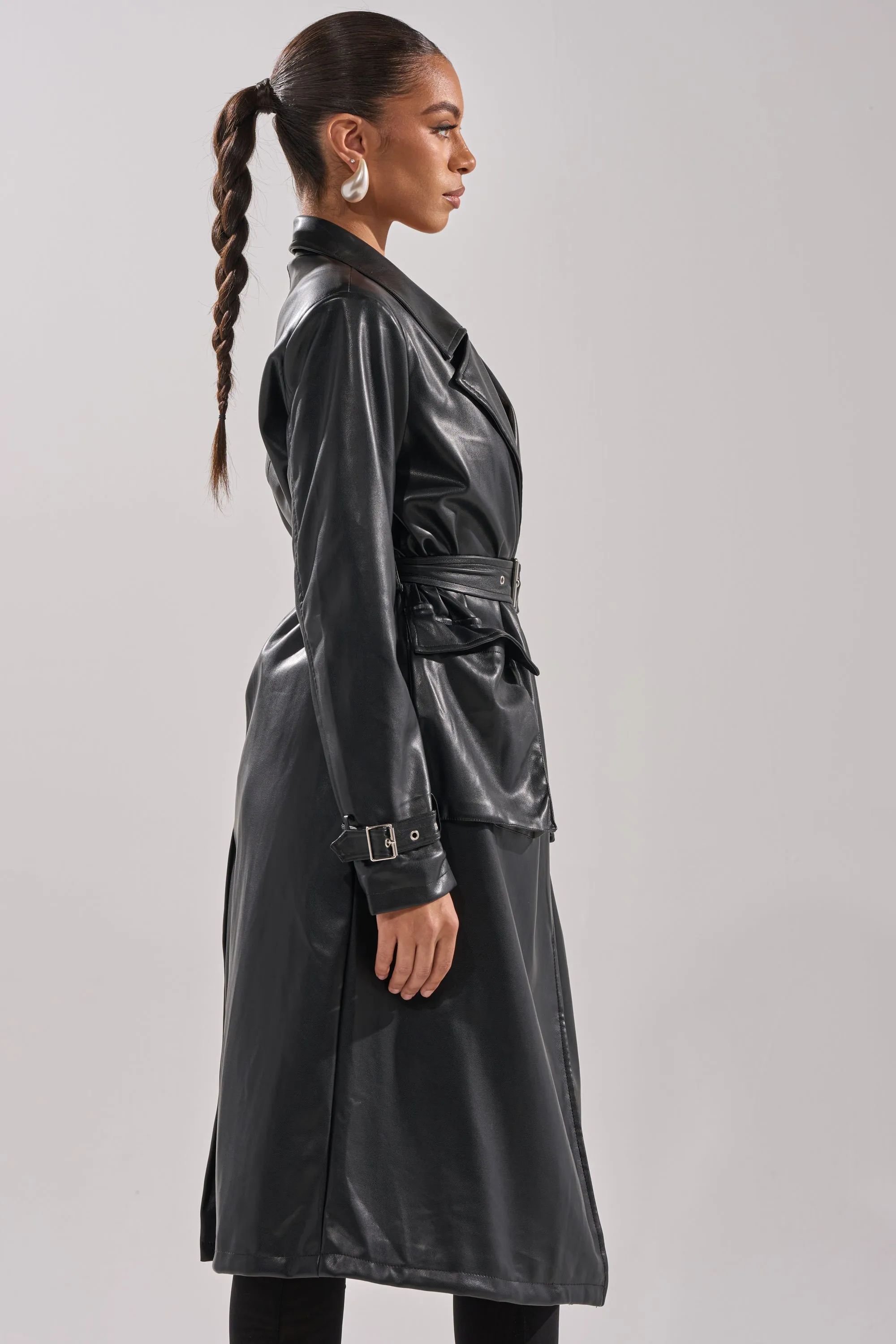 MONTANNA BUTTER LUXE EVERYDAY TRENCH sold by AKIRA product image thumbnail 4