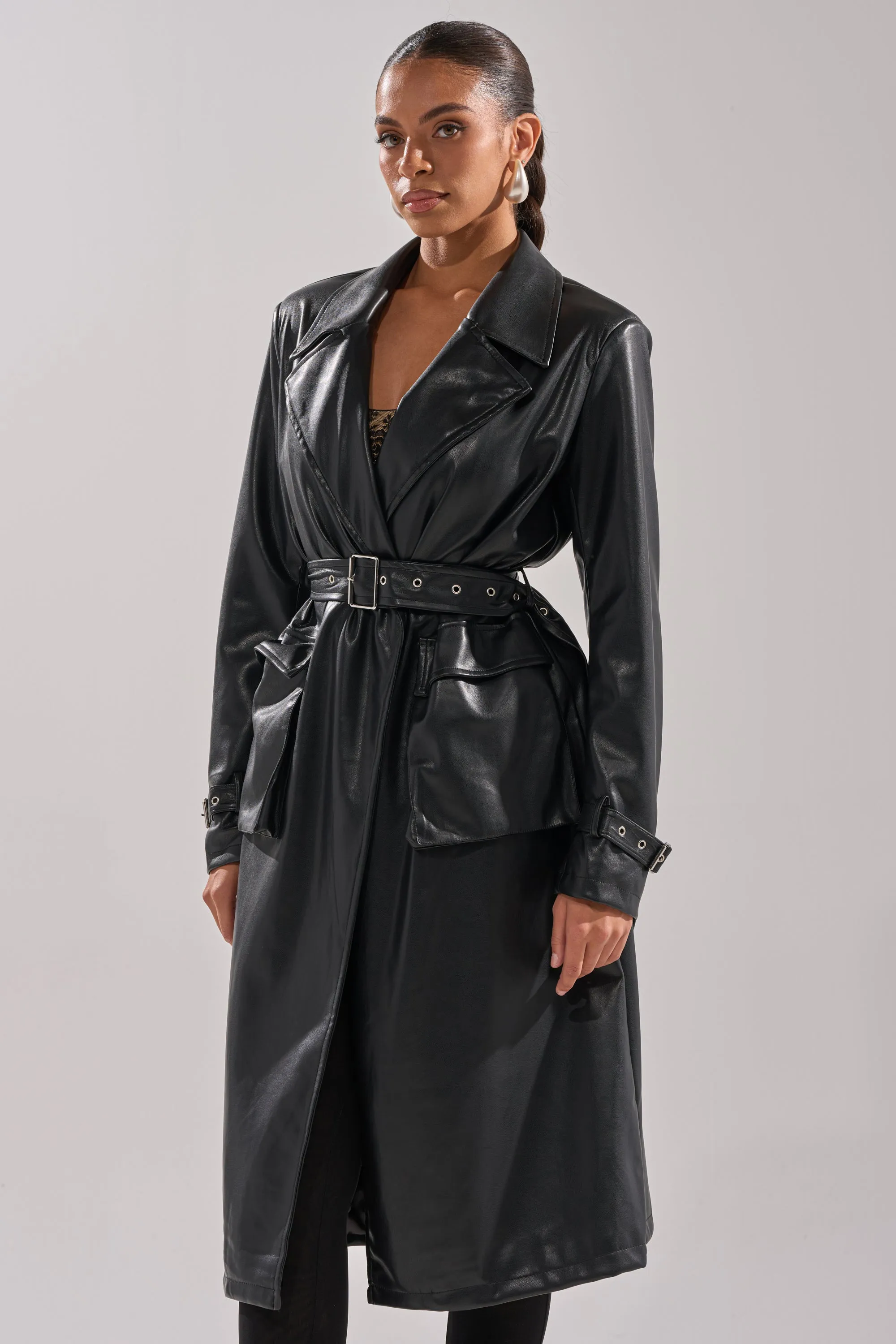MONTANNA BUTTER LUXE EVERYDAY TRENCH sold by AKIRA product image thumbnail 2