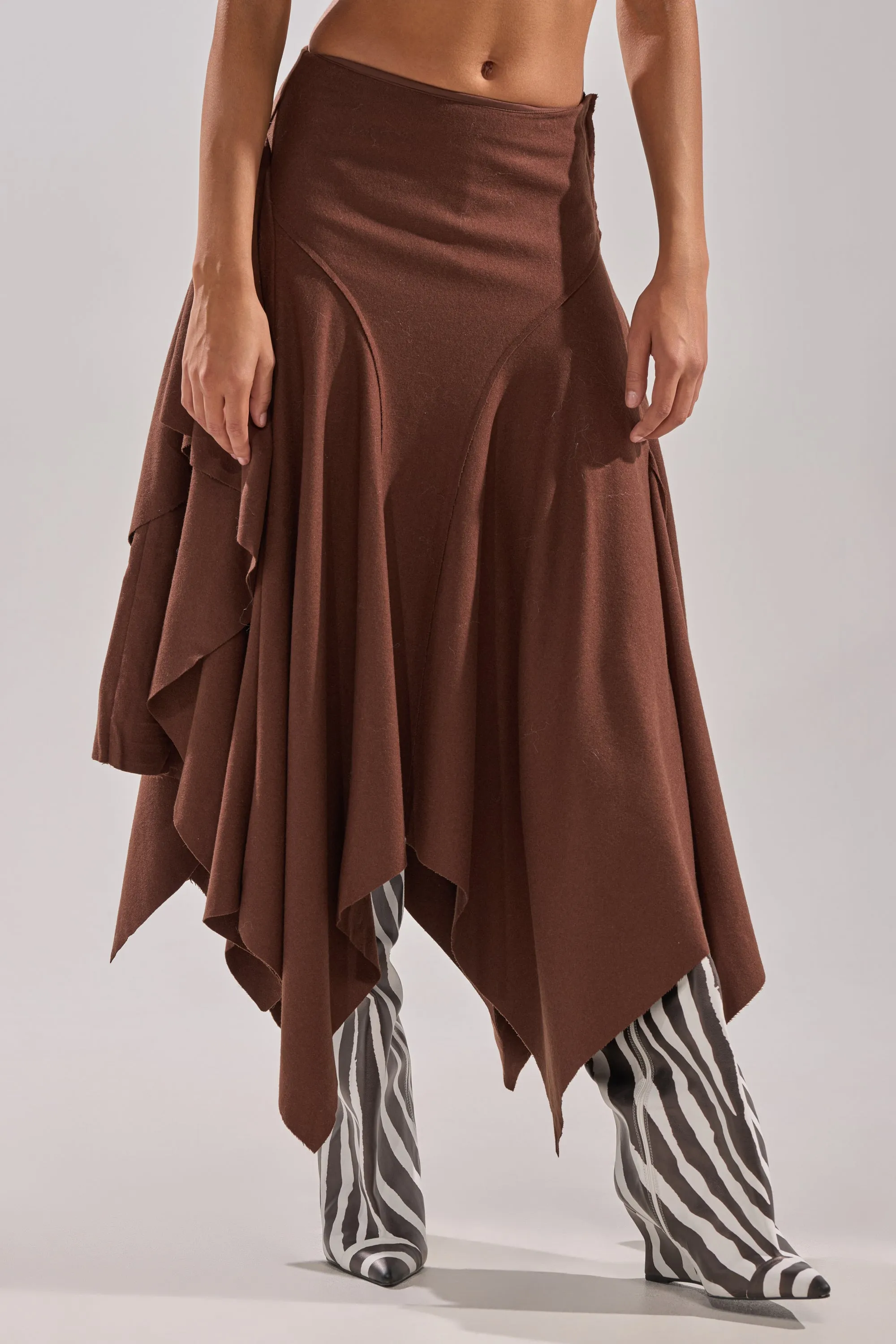 FEELS GOOD MIDI SKIRT sold by AKIRA product image thumbnail 2