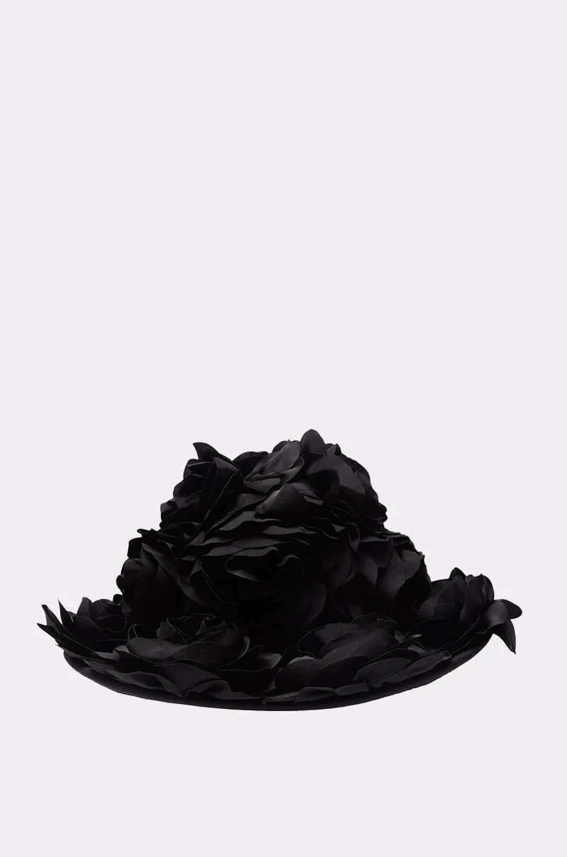 DARK ROSE FLORAL COWBOY HAT sold by AKIRA product image thumbnail 4