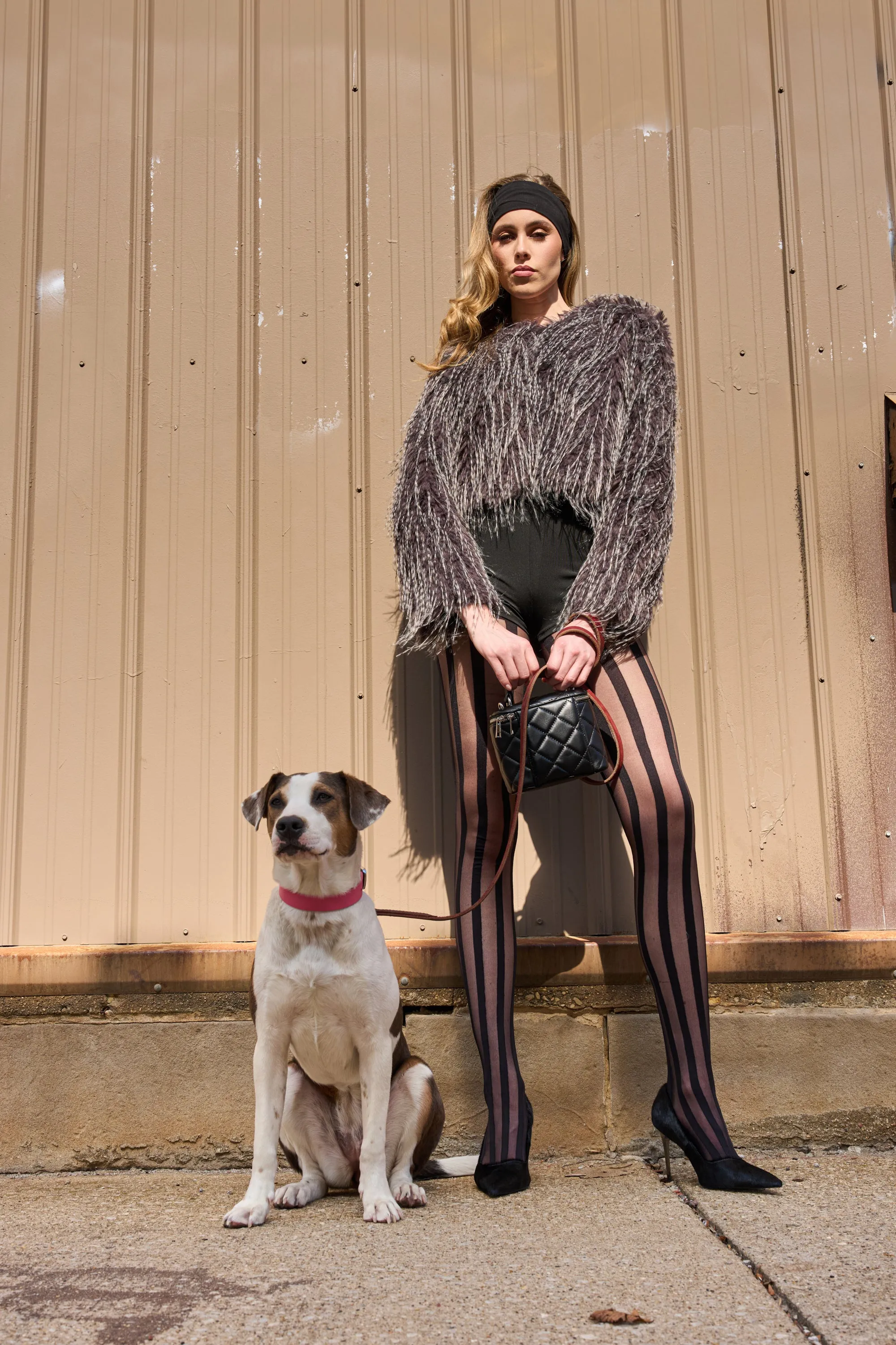 BIRDS OF A FEATHER SHAGGY FAUX FUR sold by AKIRA product image thumbnail 4