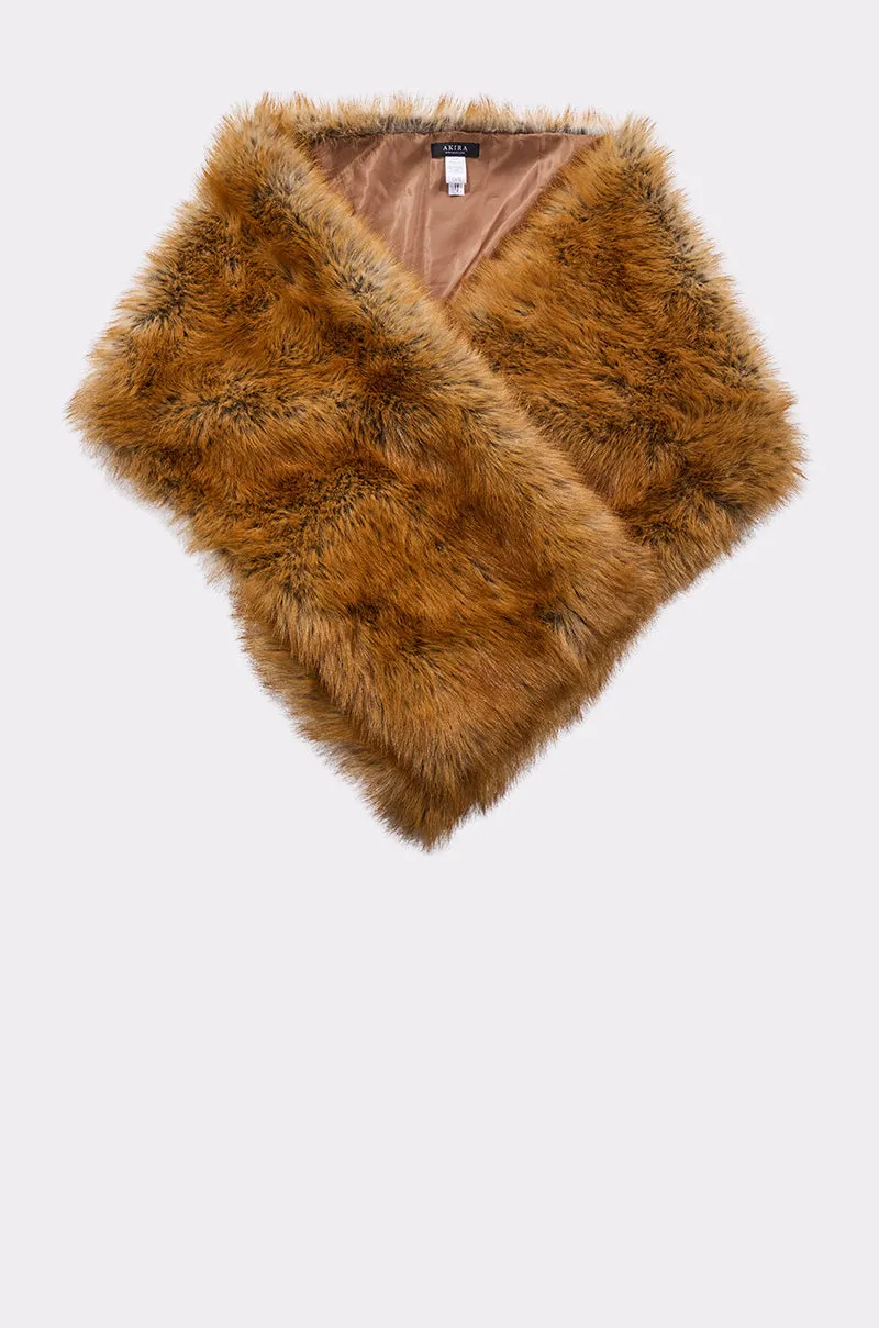 REALLY LIKE THAT FAUX FUR SCARF sold by AKIRA product image thumbnail 4