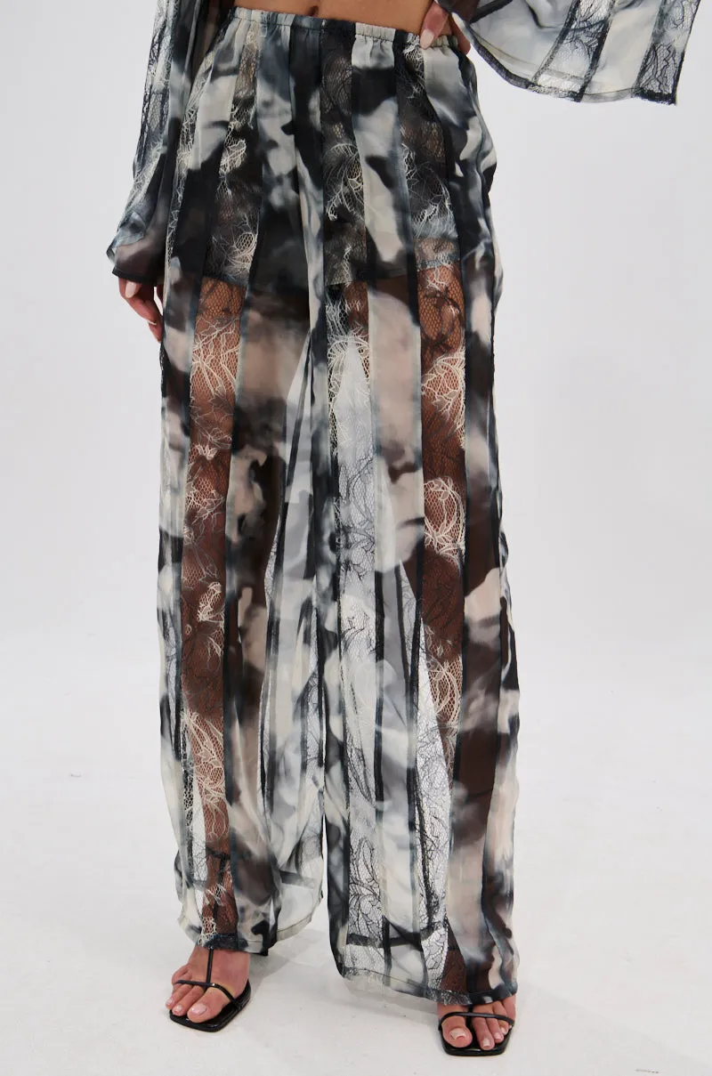 RUBY OMBRE PALAZZO PANT sold by AKIRA product image thumbnail 3