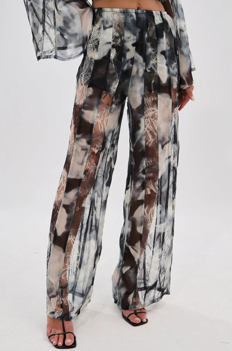 RUBY OMBRE PALAZZO PANT sold by AKIRA product image thumbnail 2