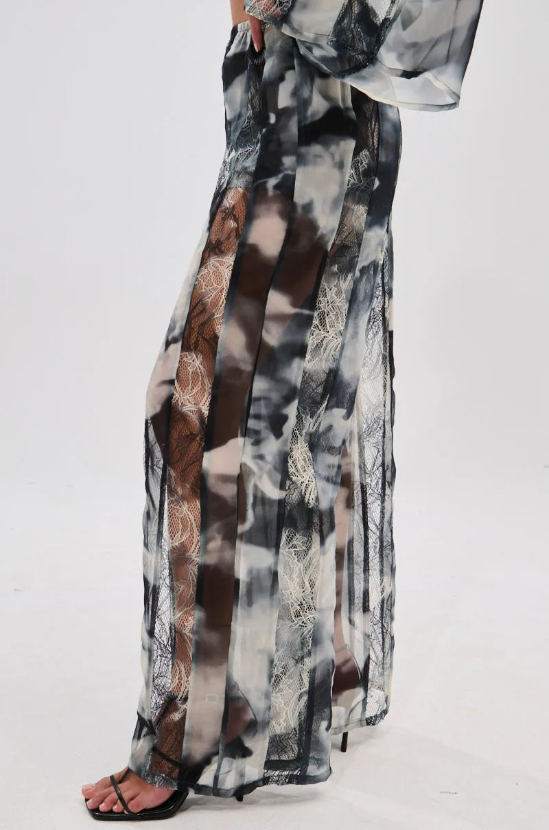 RUBY OMBRE PALAZZO PANT sold by AKIRA product image thumbnail 4