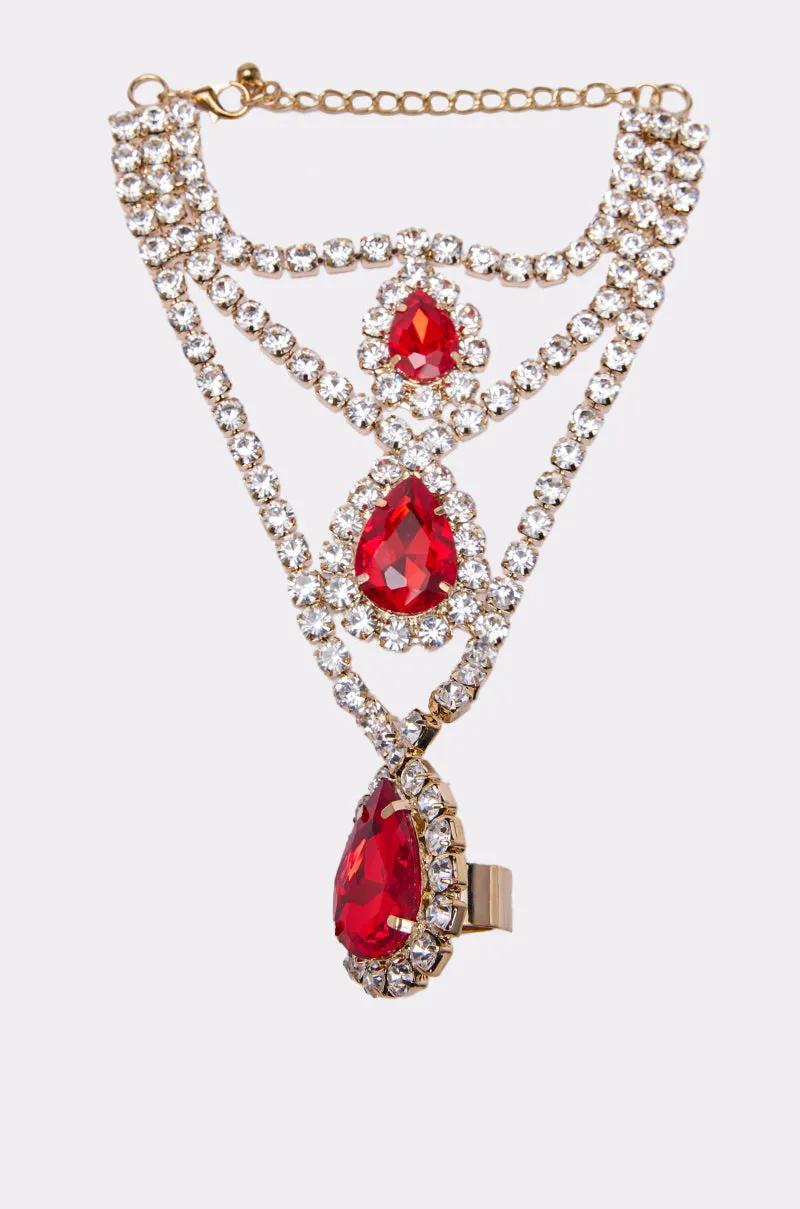 ELSA BLING RING HAND PANJA sold by AKIRA product image thumbnail 3