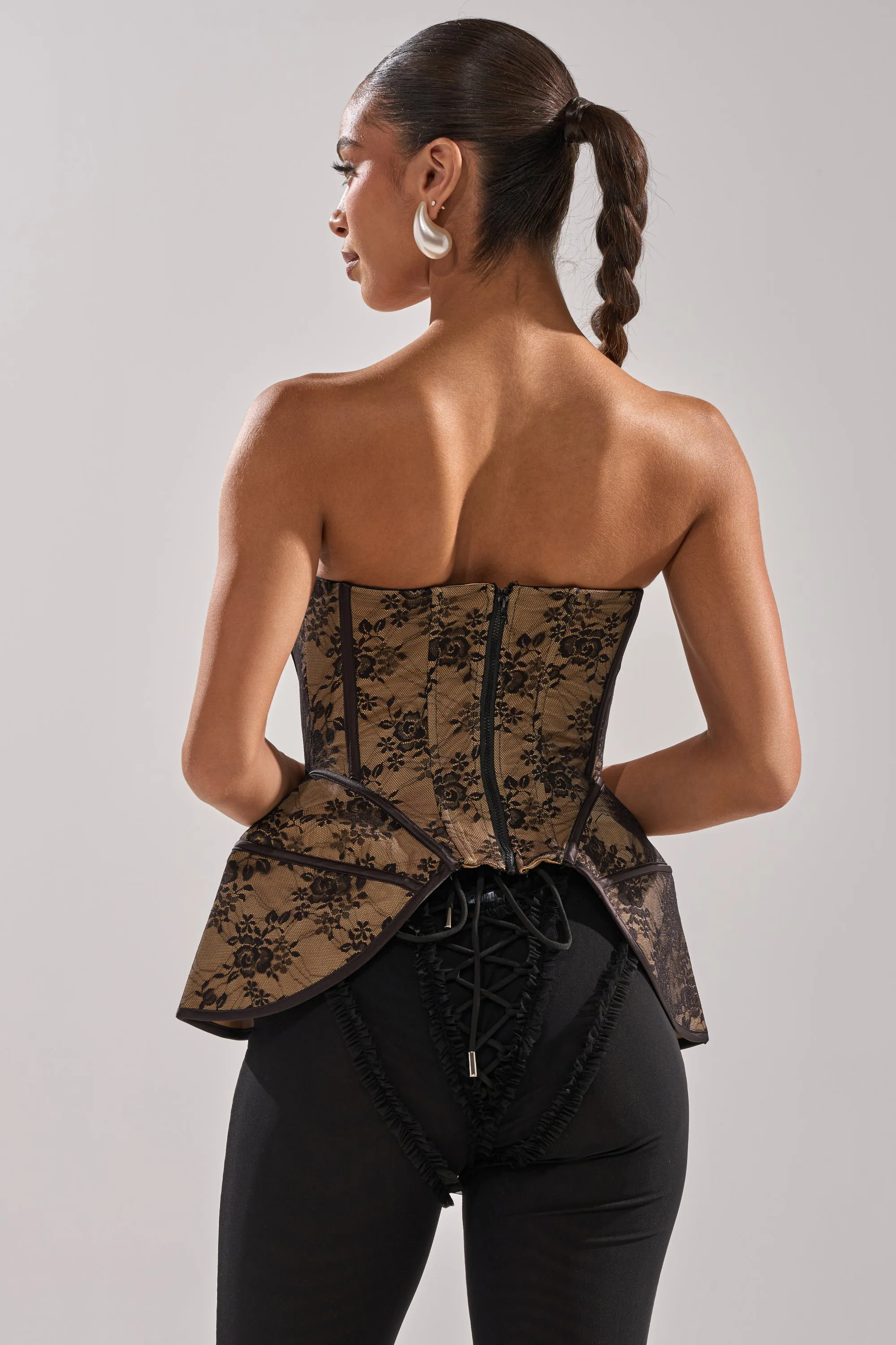 JUST A GIRL LACE CORSET sold by AKIRA product image thumbnail 4