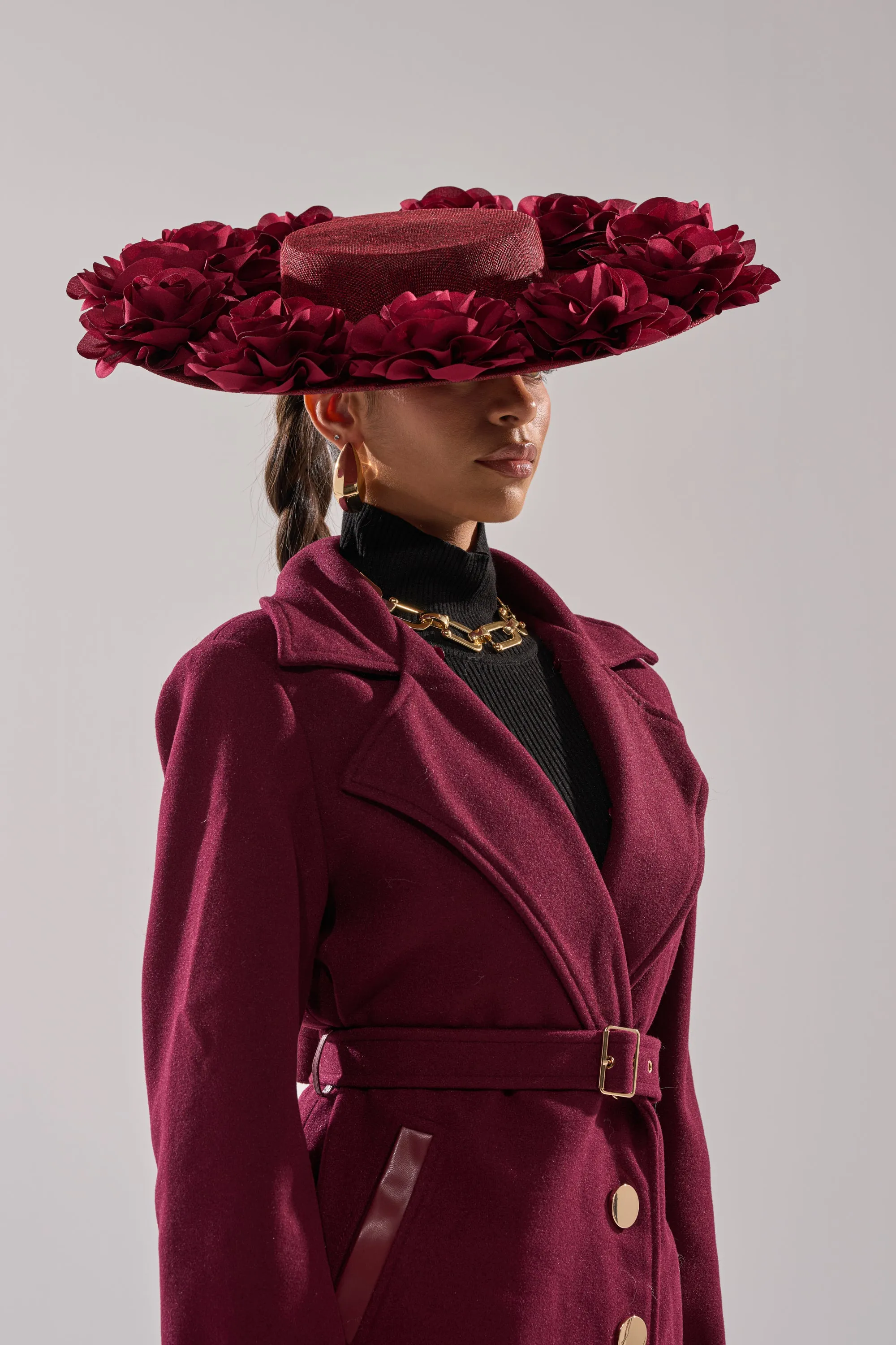 ROSEY CLIP ON HAT sold by AKIRA product image thumbnail 3