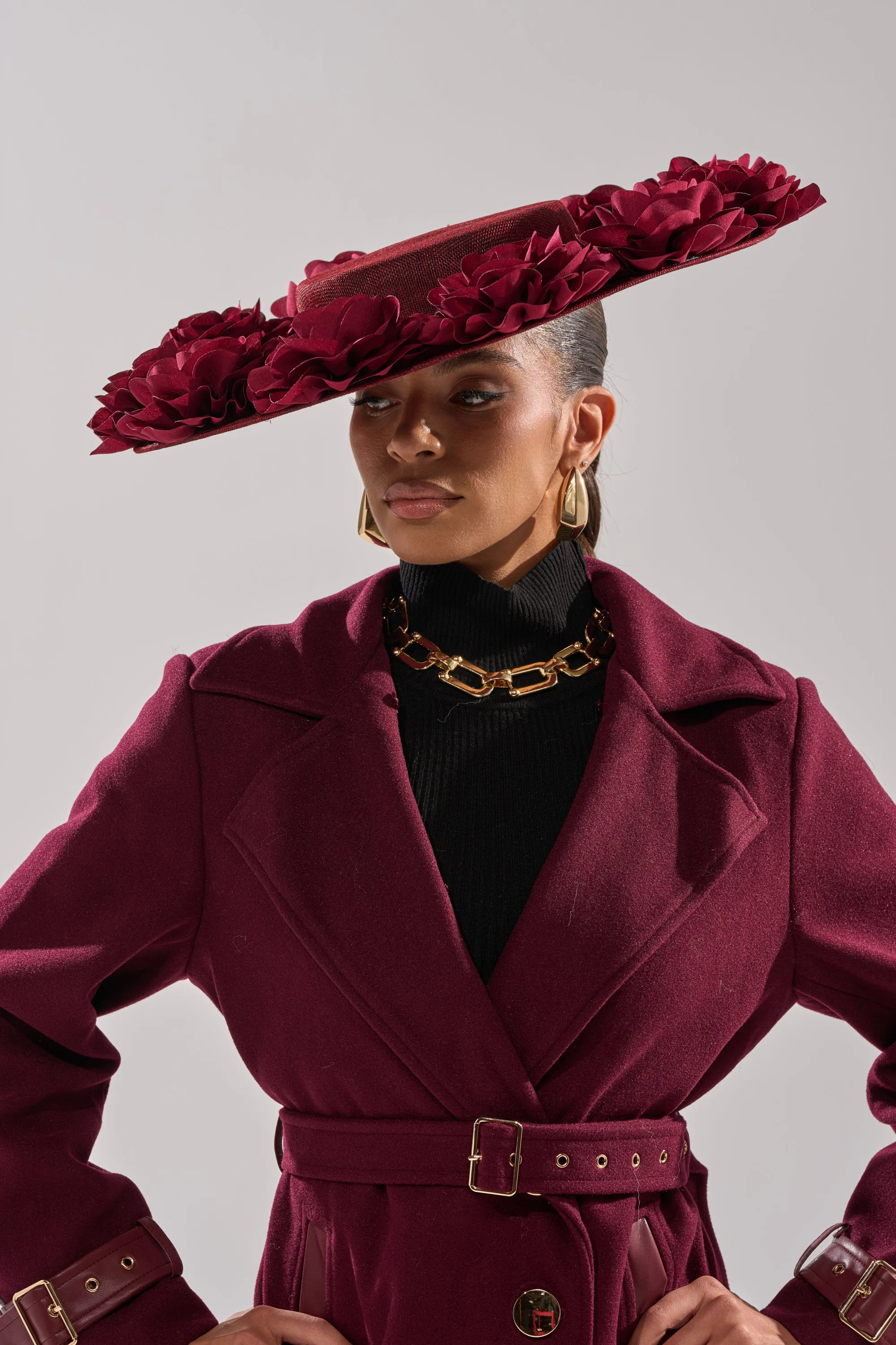 ROSEY CLIP ON HAT sold by AKIRA product image thumbnail 4