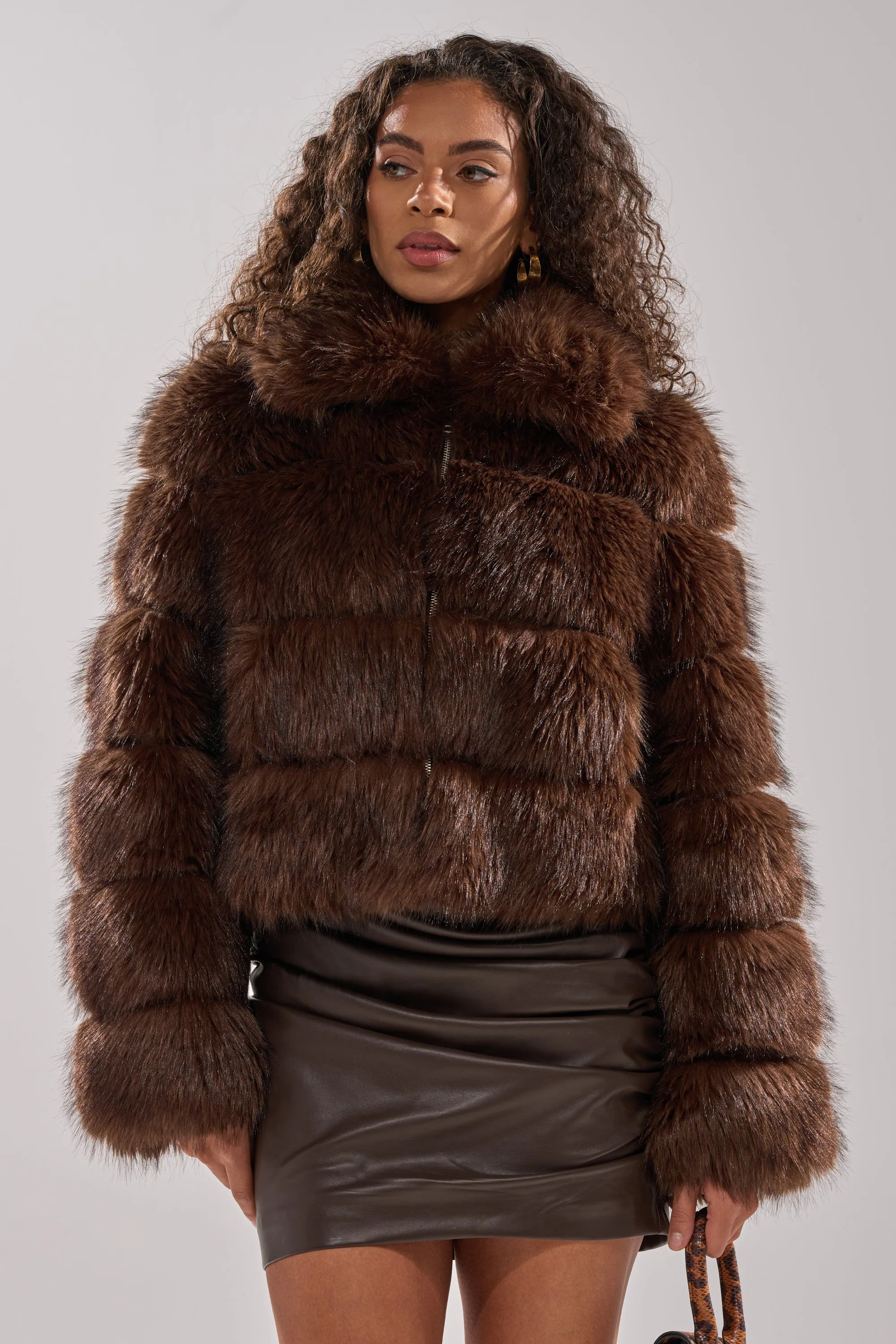 GOOD KARMA FAUX FUR sold by AKIRA product image thumbnail 5