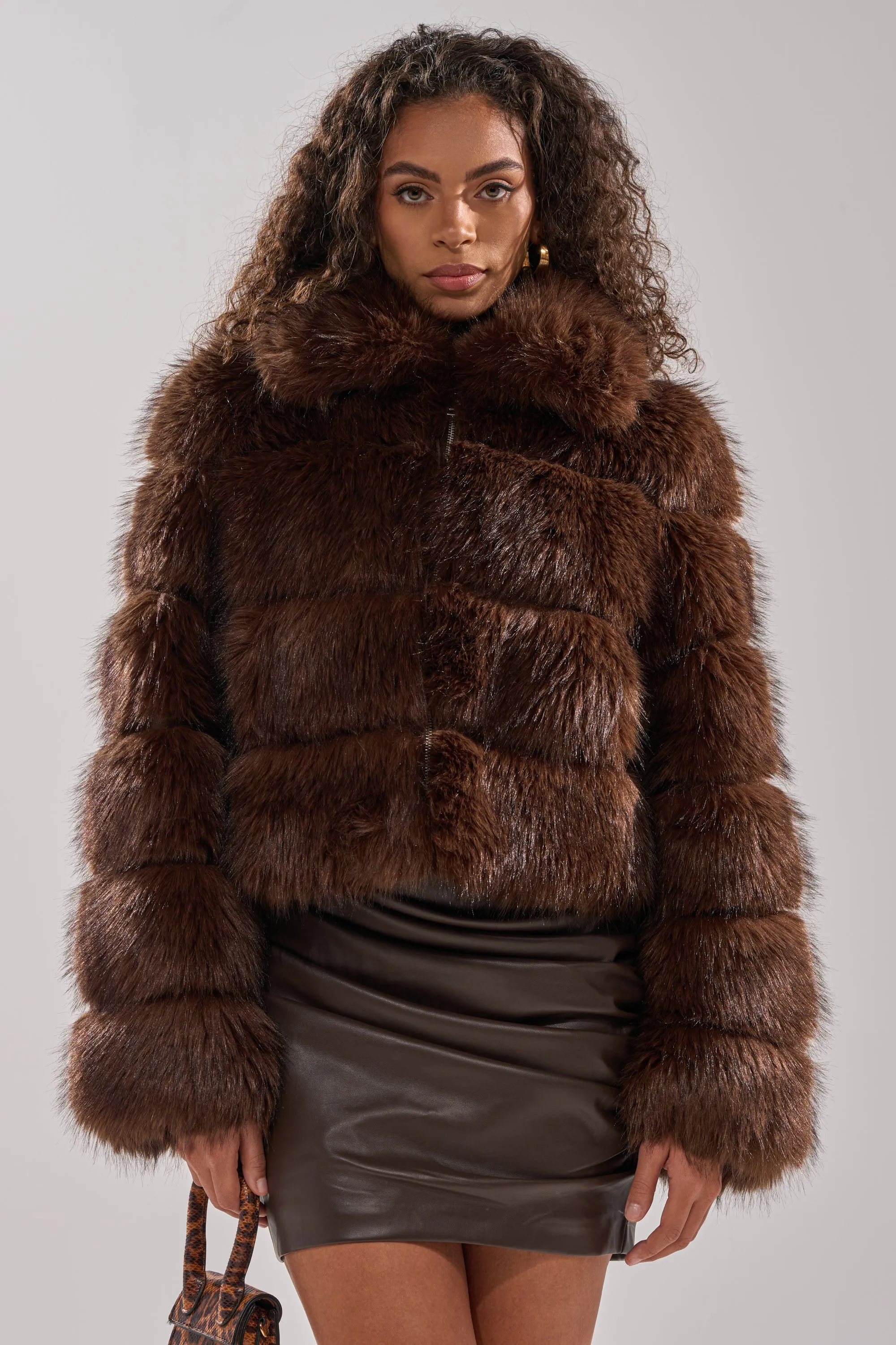 GOOD KARMA FAUX FUR sold by AKIRA product image thumbnail 3