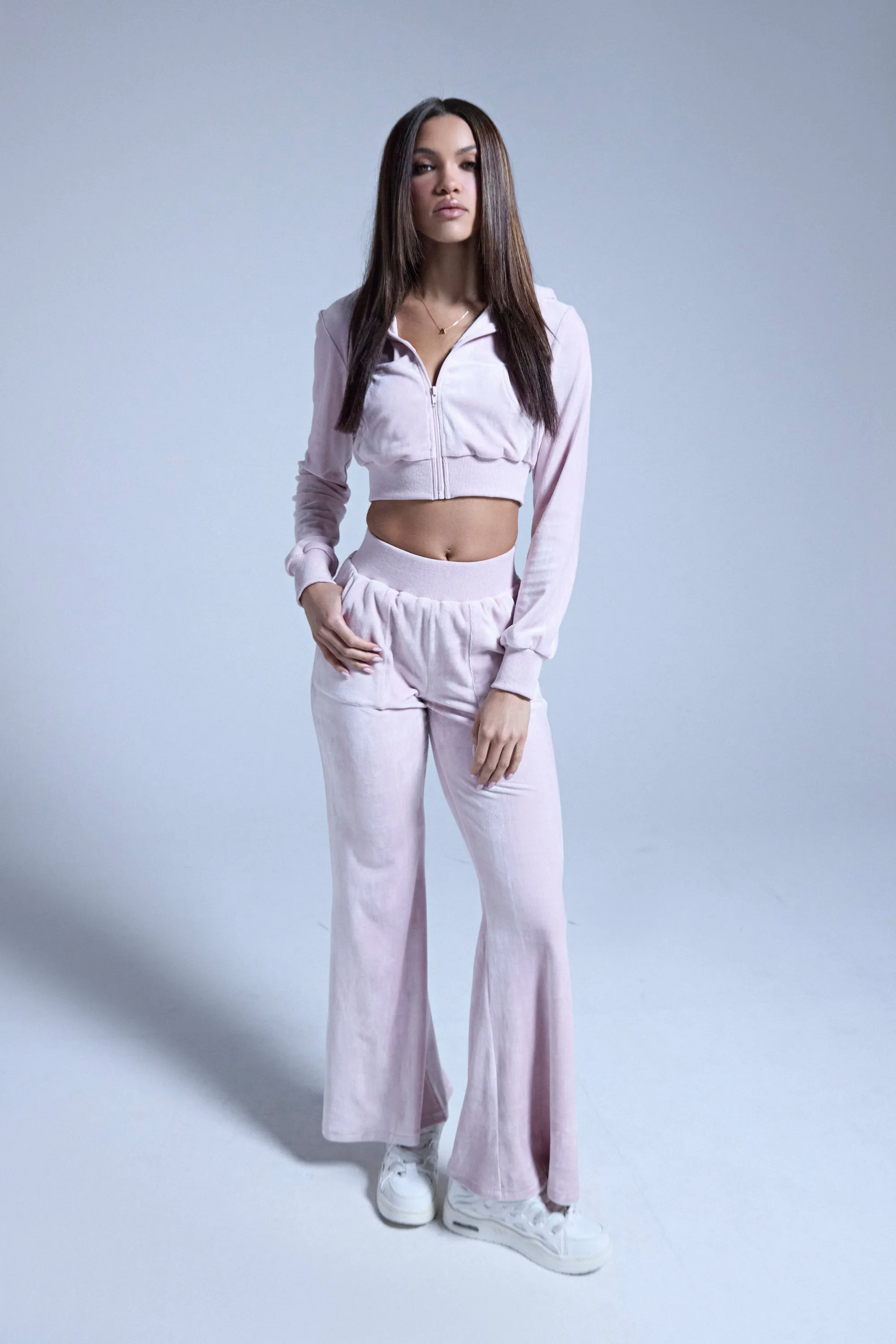 TAYLOR STRAIGHT LEG JOGGER IN PINK sold by AKIRA product image thumbnail 3