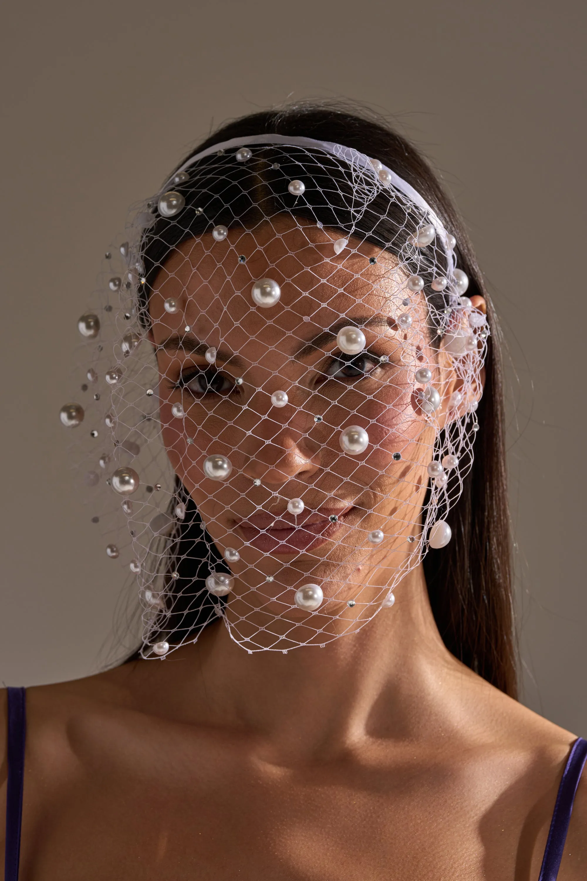 KYLIE PEARL HEADBAND sold by AKIRA product image thumbnail 2