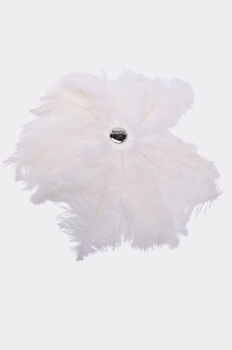 TREAT YOURSELF FEATHER BROOCH sold by AKIRA product image thumbnail 4