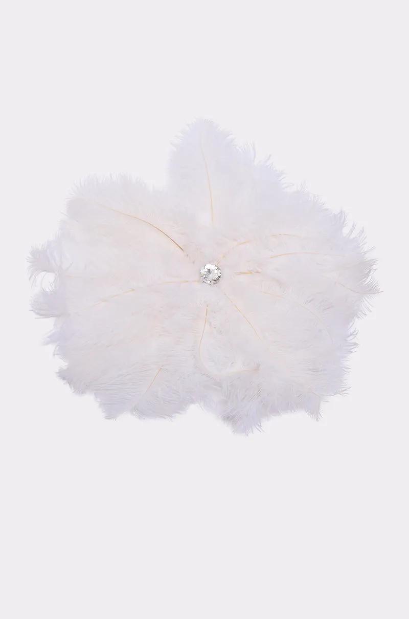 TREAT YOURSELF FEATHER BROOCH sold by AKIRA product image thumbnail 3