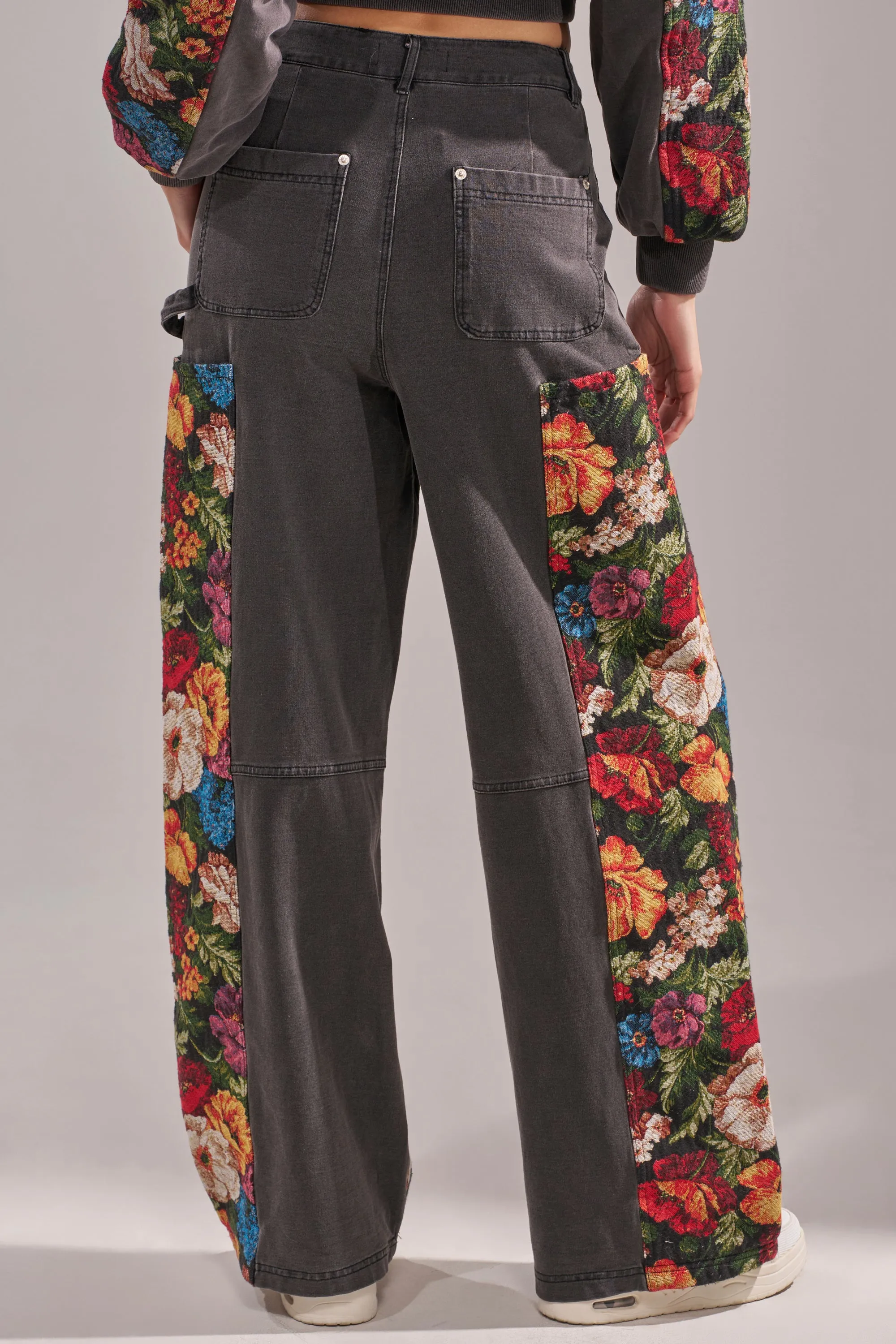 TRY ME FLORAL DENIM sold by AKIRA product image thumbnail 4