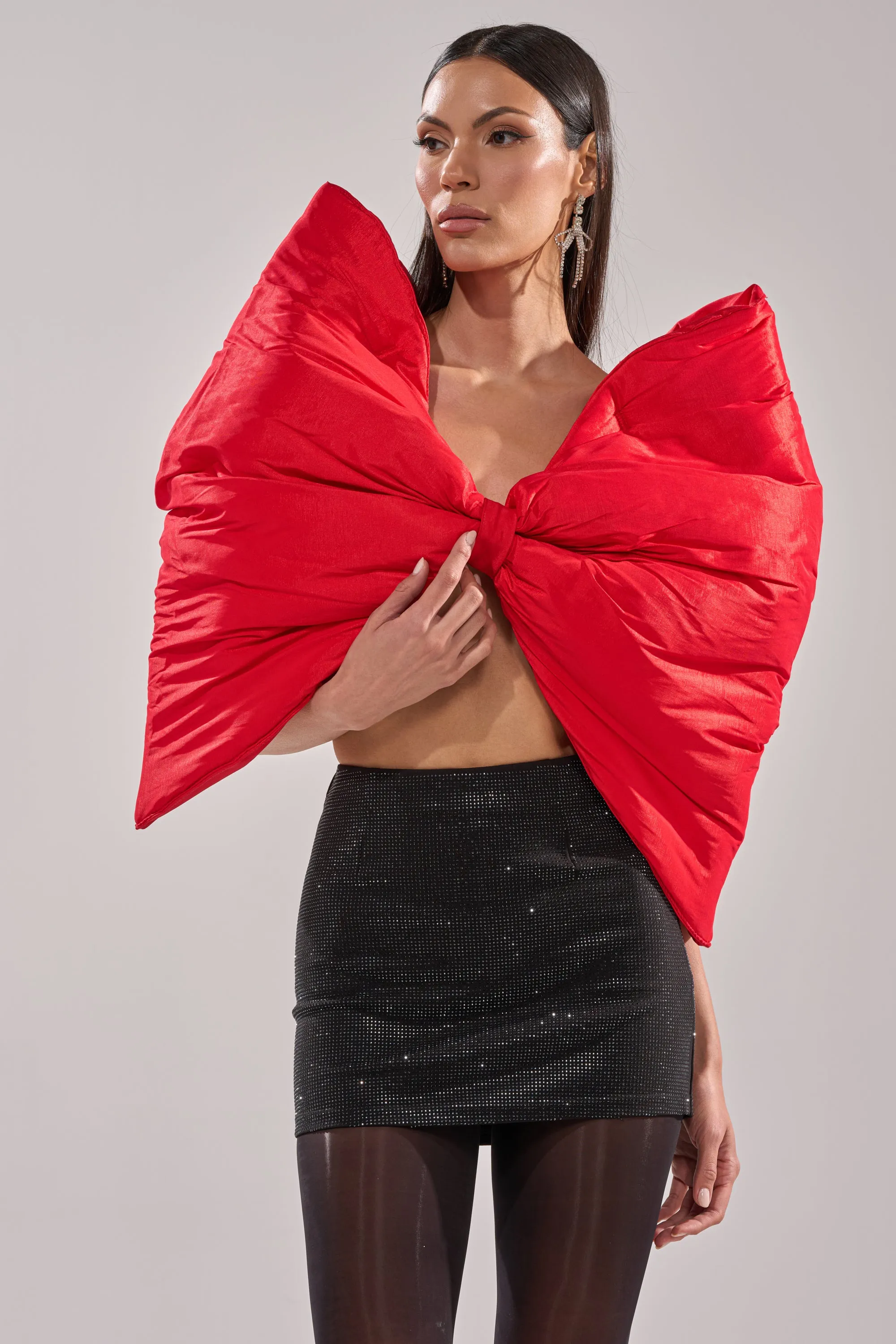 EXTRA BIG BOW TOP sold by AKIRA product image thumbnail 5